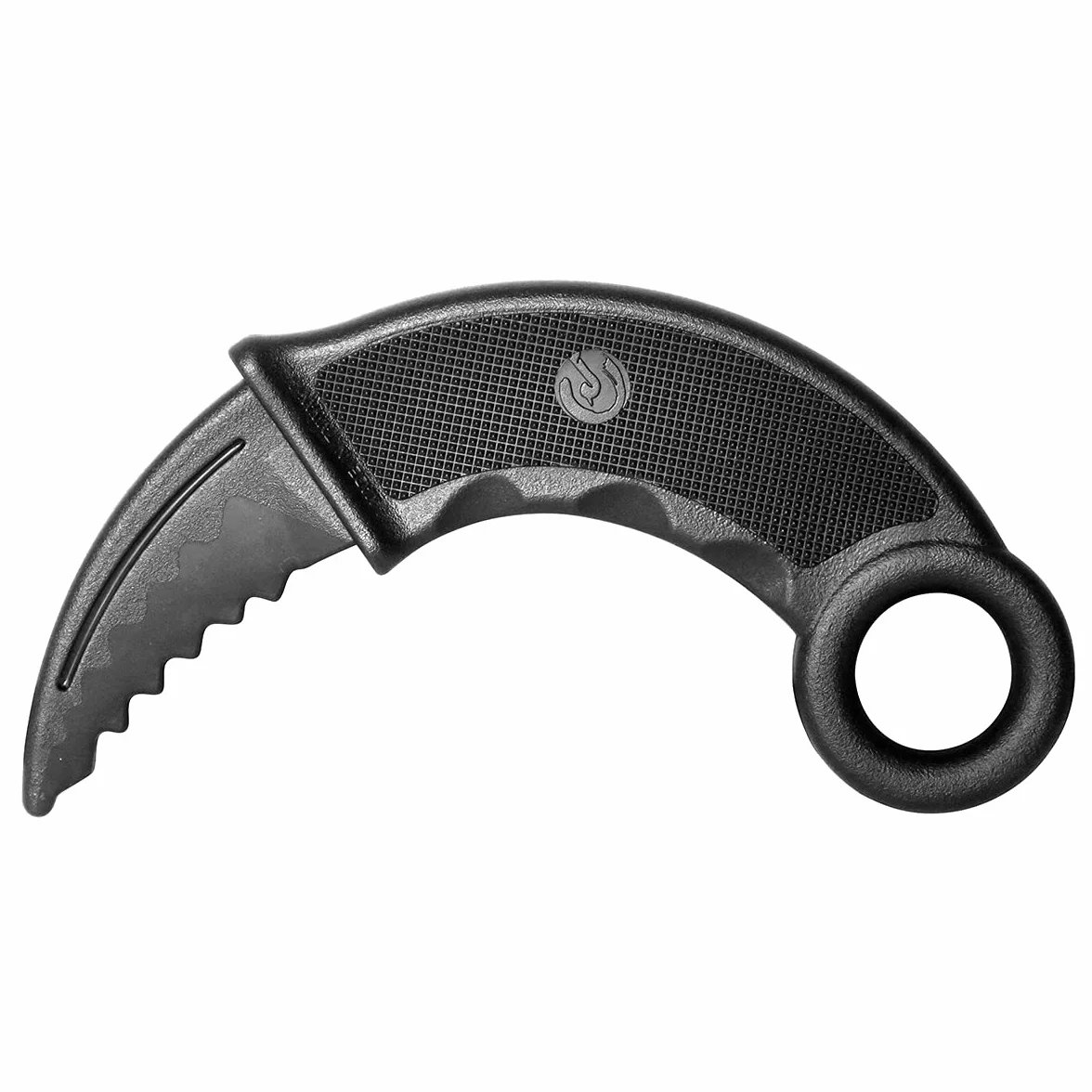 Cuchillo de Entrenamiento Malayo Polipropileno Negro 7"