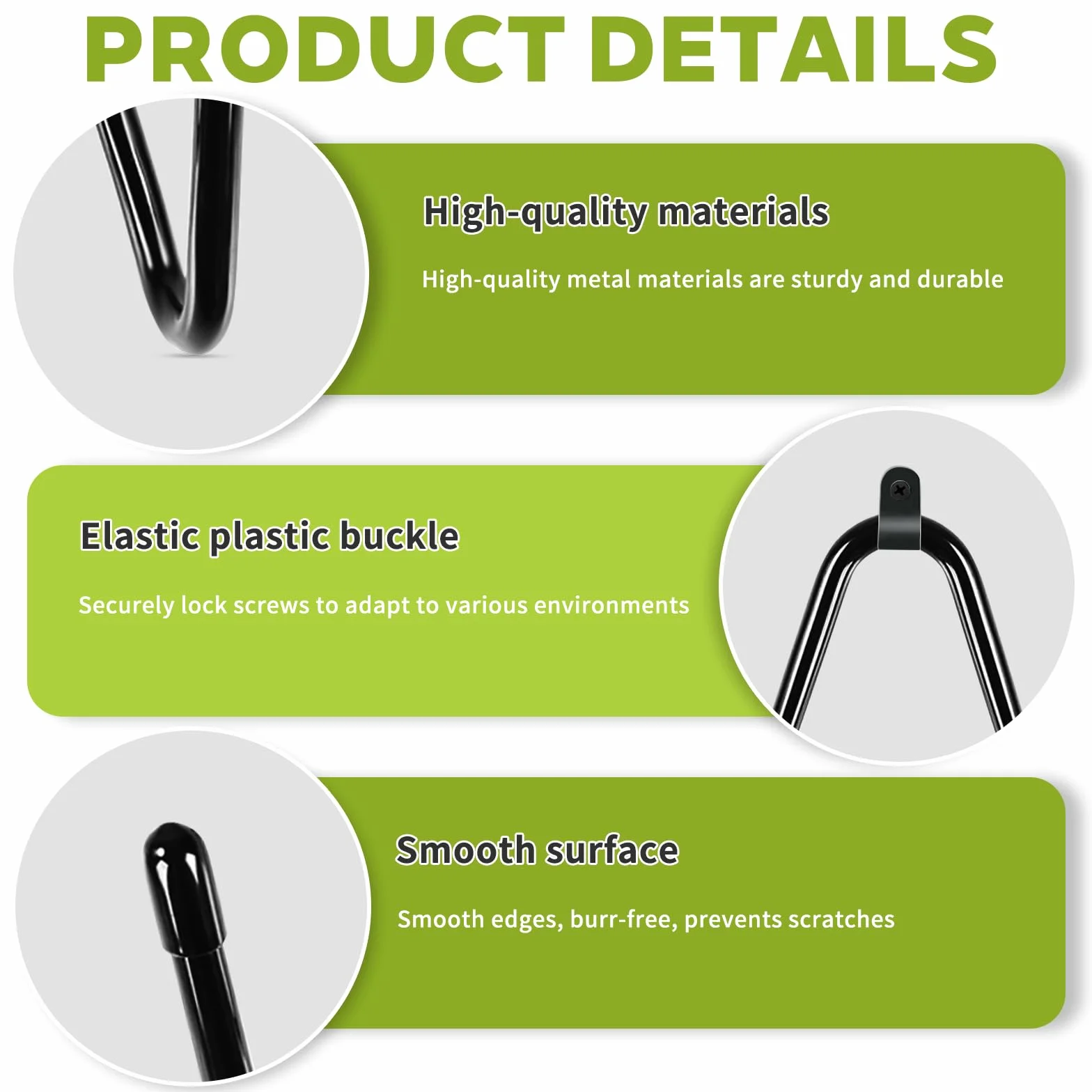 Soporte Skate Pared, Tabla Snowboard de Pared para Monopatines, Snowboards y Esquís, Gancho Almacenamiento, 1 Par