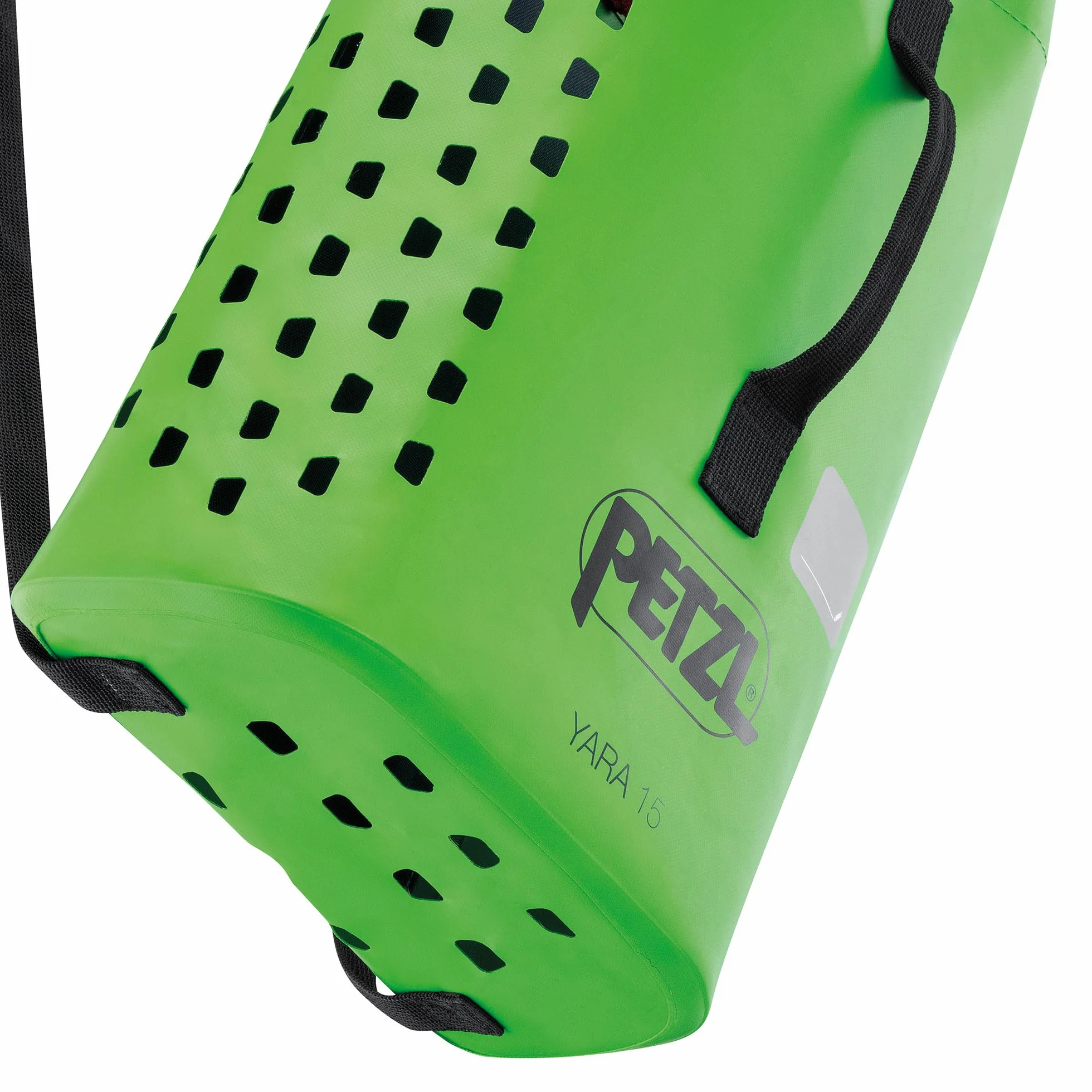 Petzl Yara Club 15 Bolsa Soporte Torrentismo 15L Negro Verde