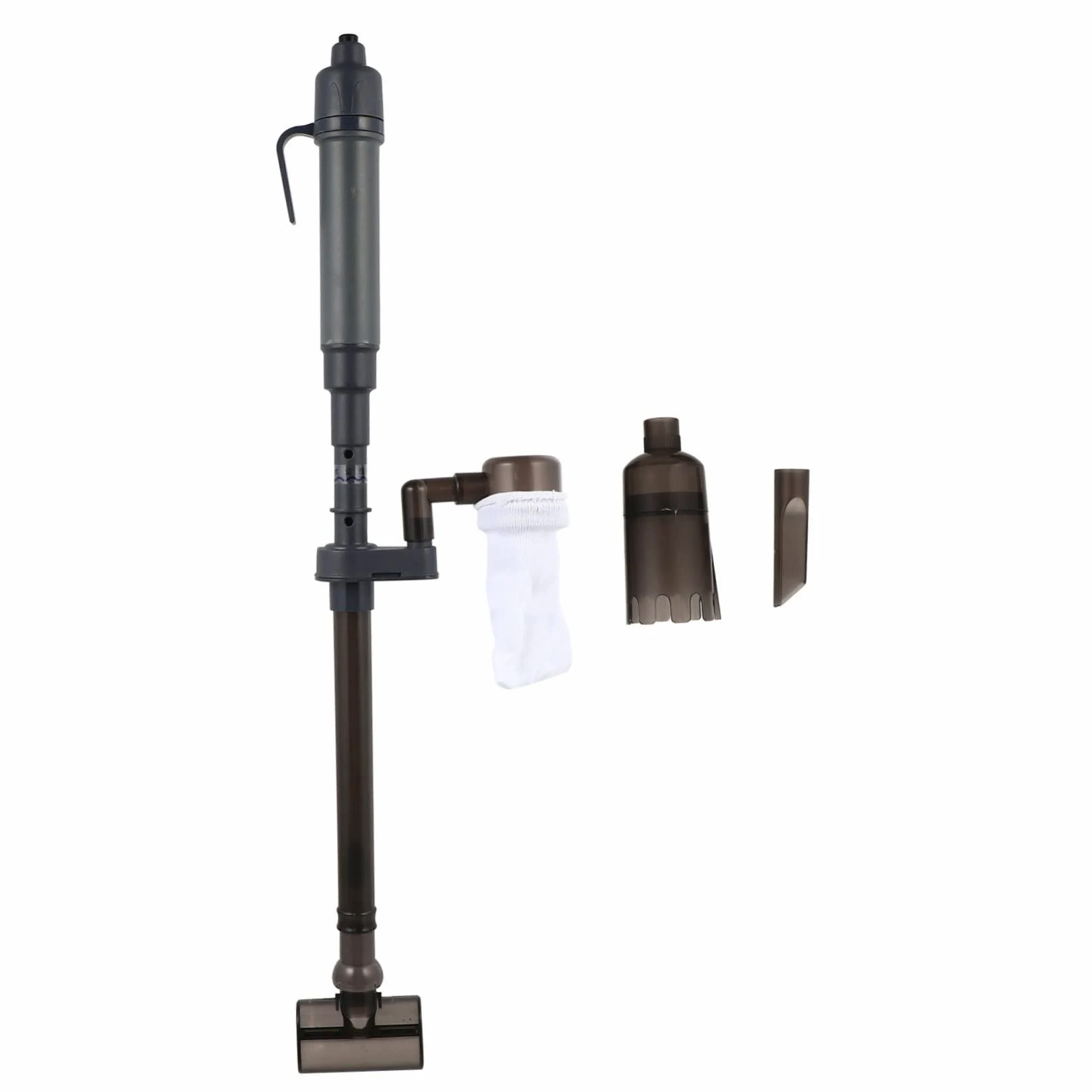YARNOW Succión Automática del Inodoro Aspirador Acuario Eléctrico Aspirador Acuario Herramienta Profesional para Pecera