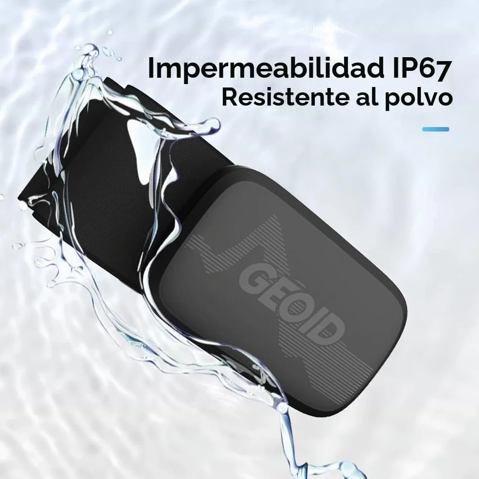 Wahoo GEOID HS500 Pulsómetro Correa de Pecho Bluetooth 4.2 Ant+ IP67 Impermeable