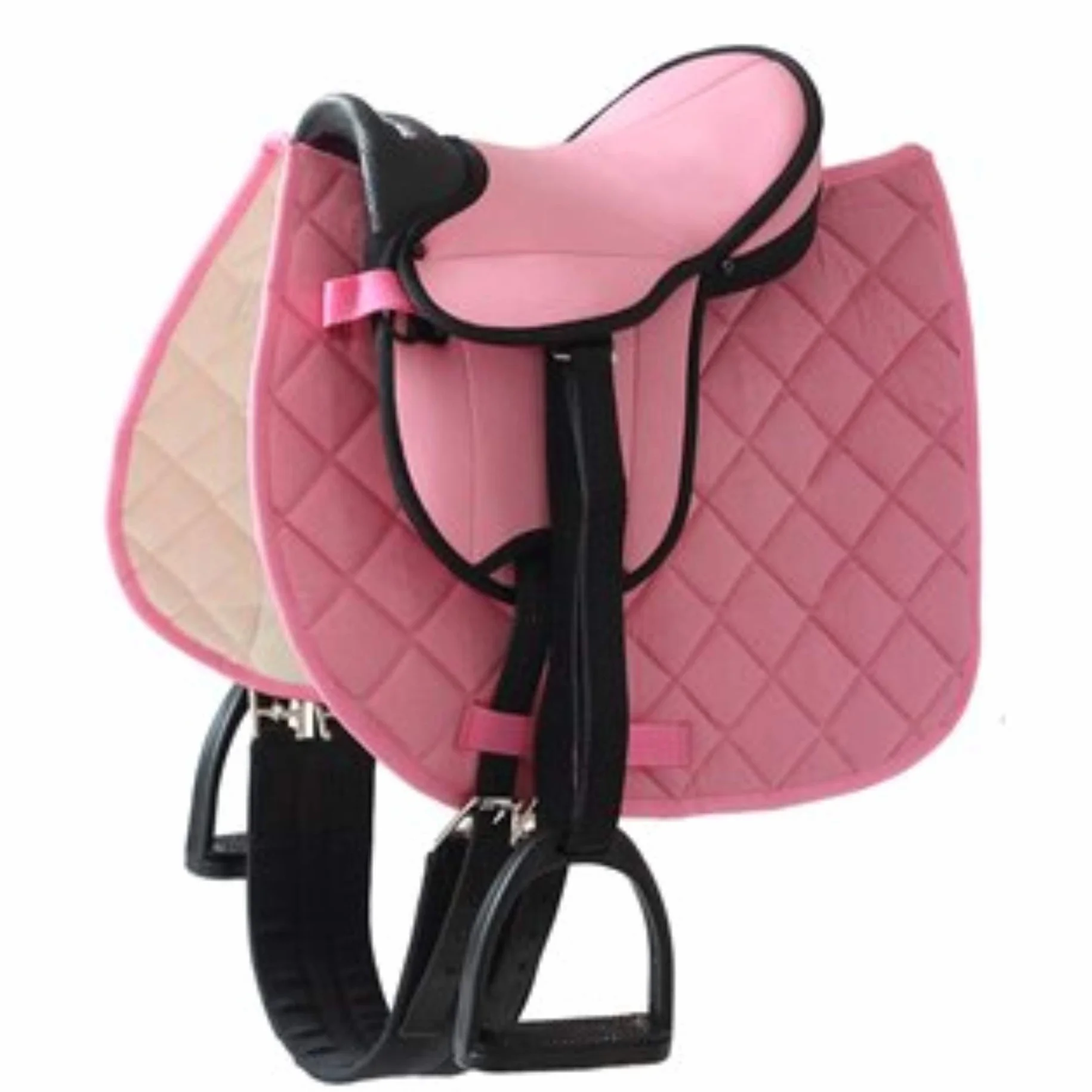 German Riding 'My Little Pony' Set de silla de montar para Shetty, Rosa Fucsia, 12", Clásico con un Toque Moderno, Tema de 'My Little Pony'