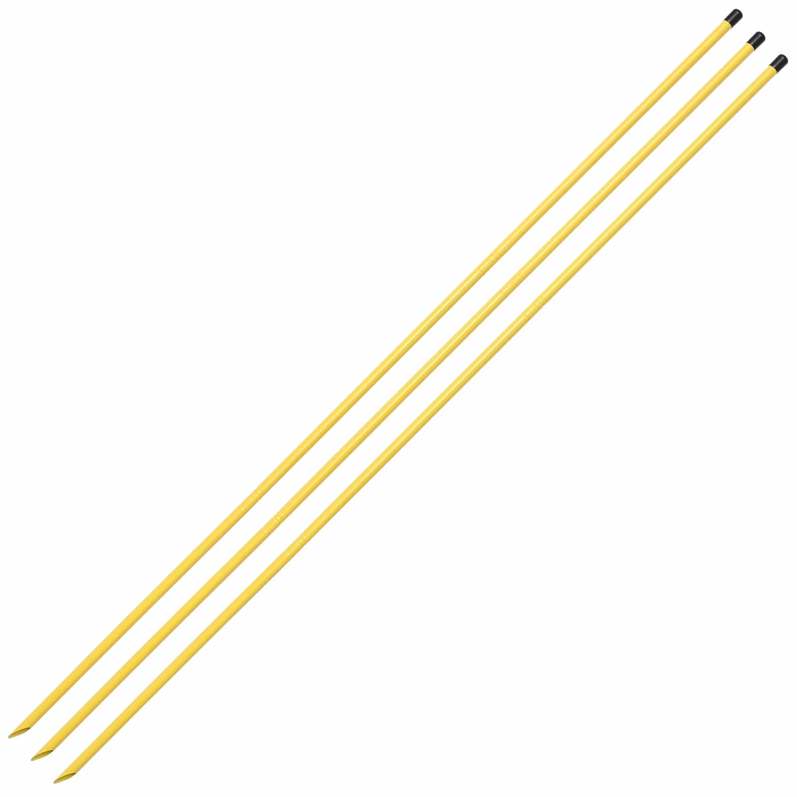 Palos de alineación de golf plegables 147 cm 3 unidades