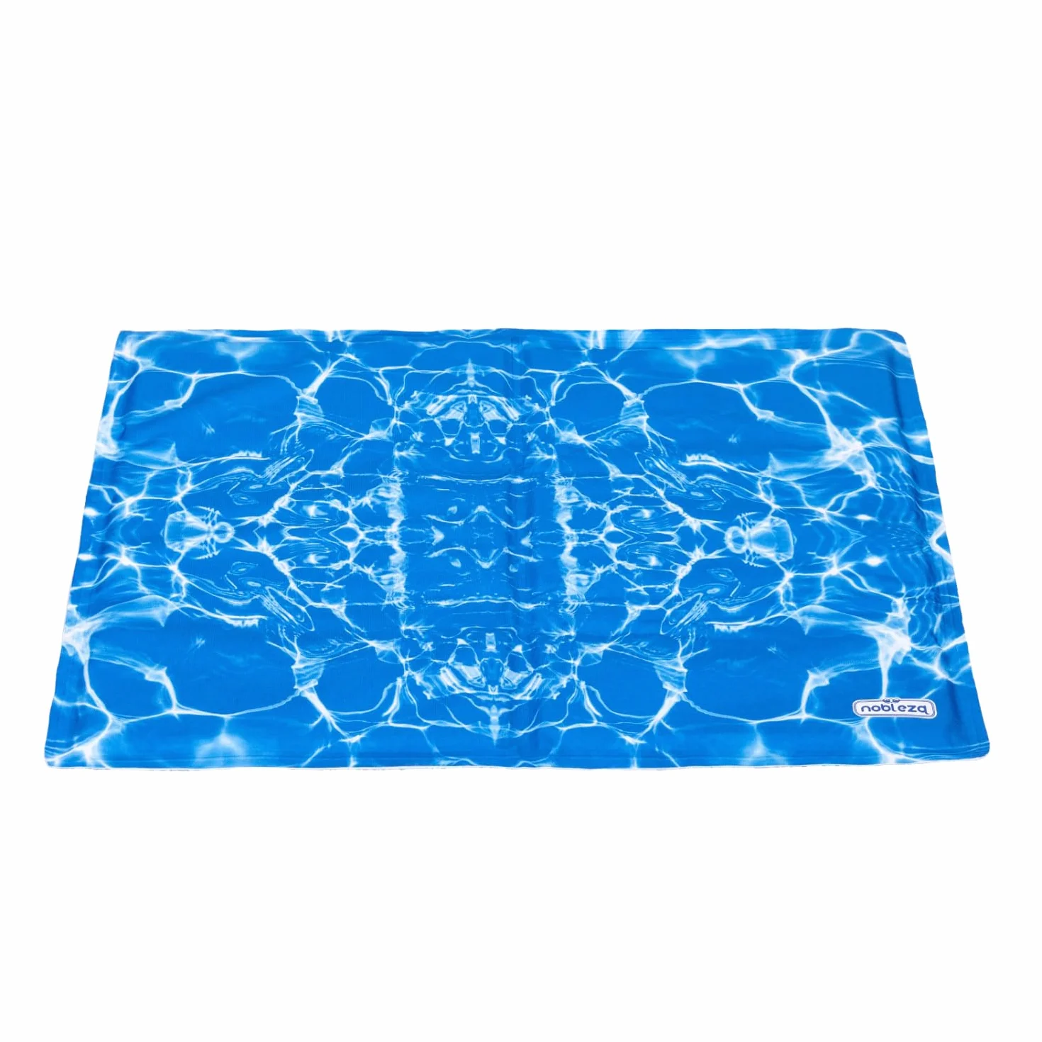 Nobleza Alfombra Refrescante para Perros Gatos, Auto Refrigerante No tóxico. Alfombra de Gel Activada por Presión para Perros Gatos, 50 * 40 cm, Azul