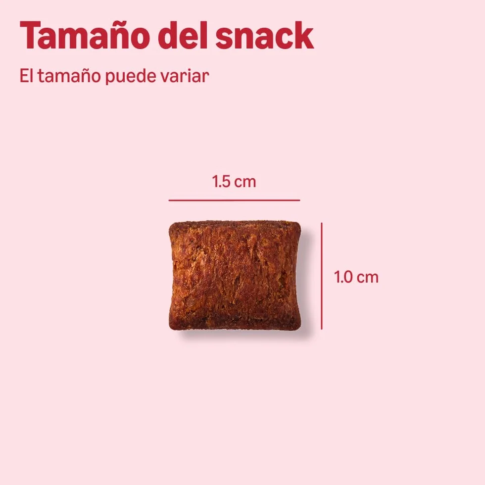 by Amazon - Chucherías para gatos - Bocados crujientes y cremosos, combaten bolas de pelo, con ternera y malta, 70 g
