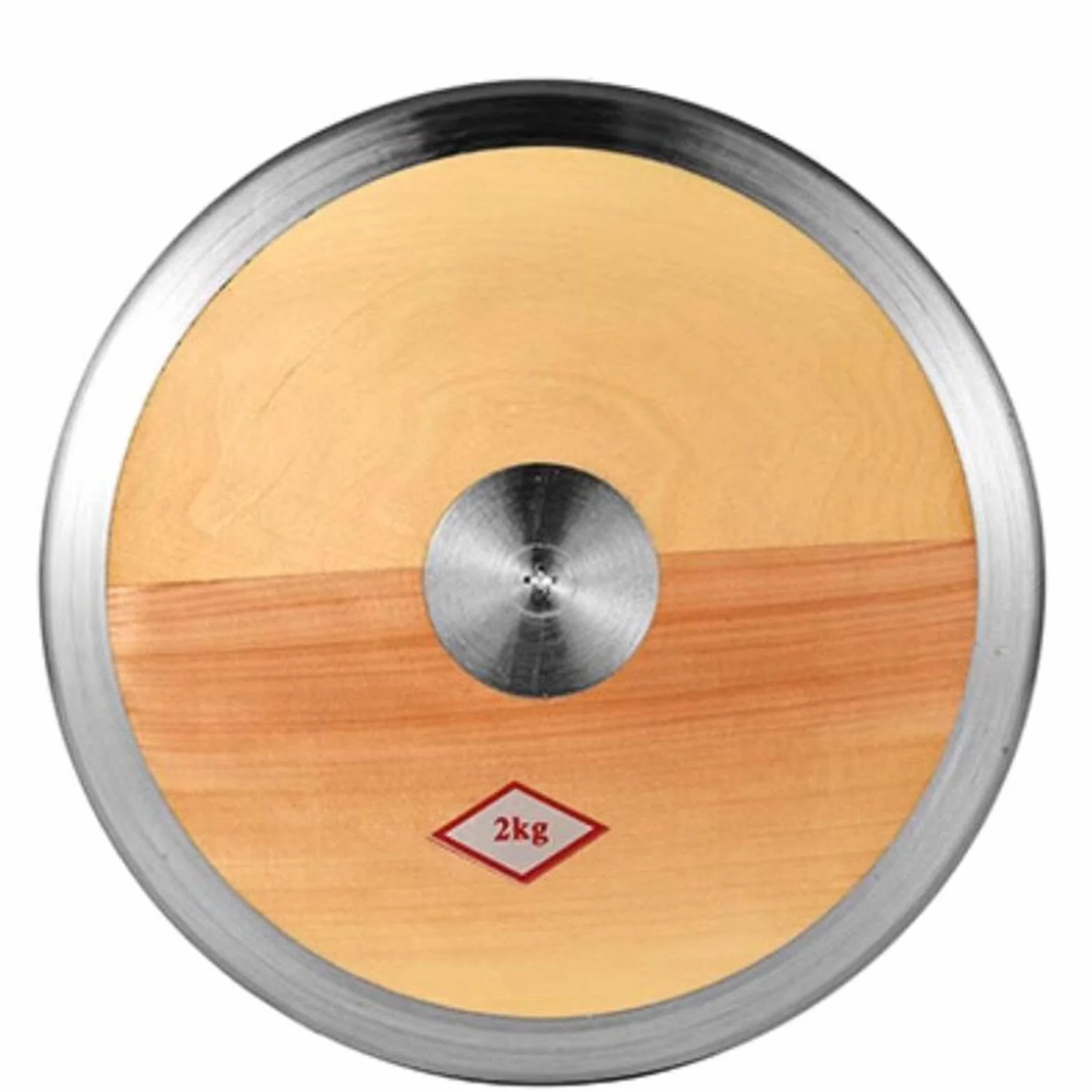 Disco Lanzamiento Madera Entrenamiento Deportivo Pista Campo Equilibrio