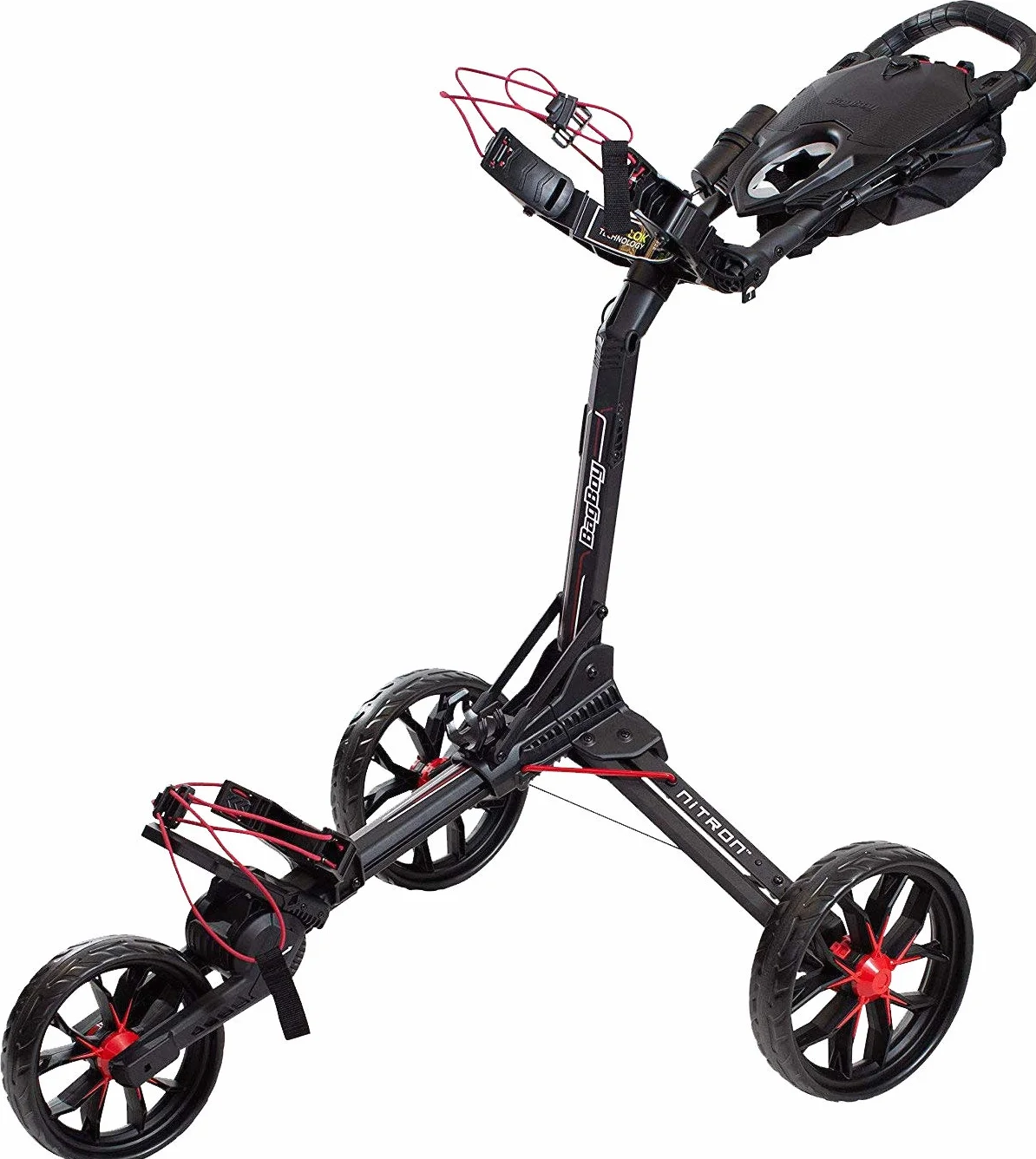Bag Boy Nitron Trolley Carrito de Golf de Tres Ruedas