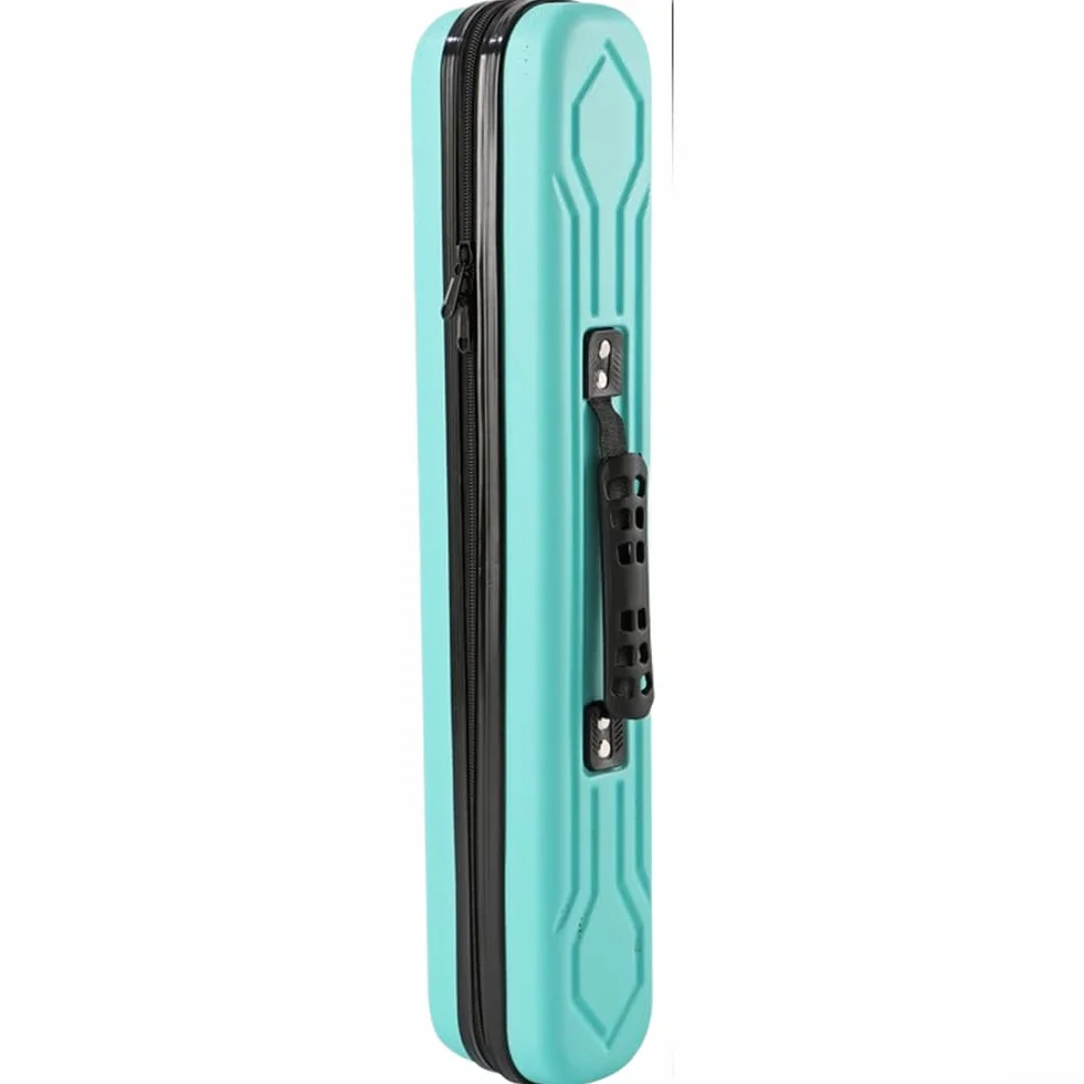 Funda impermeable PVC para caña de pescar 45 cm azul