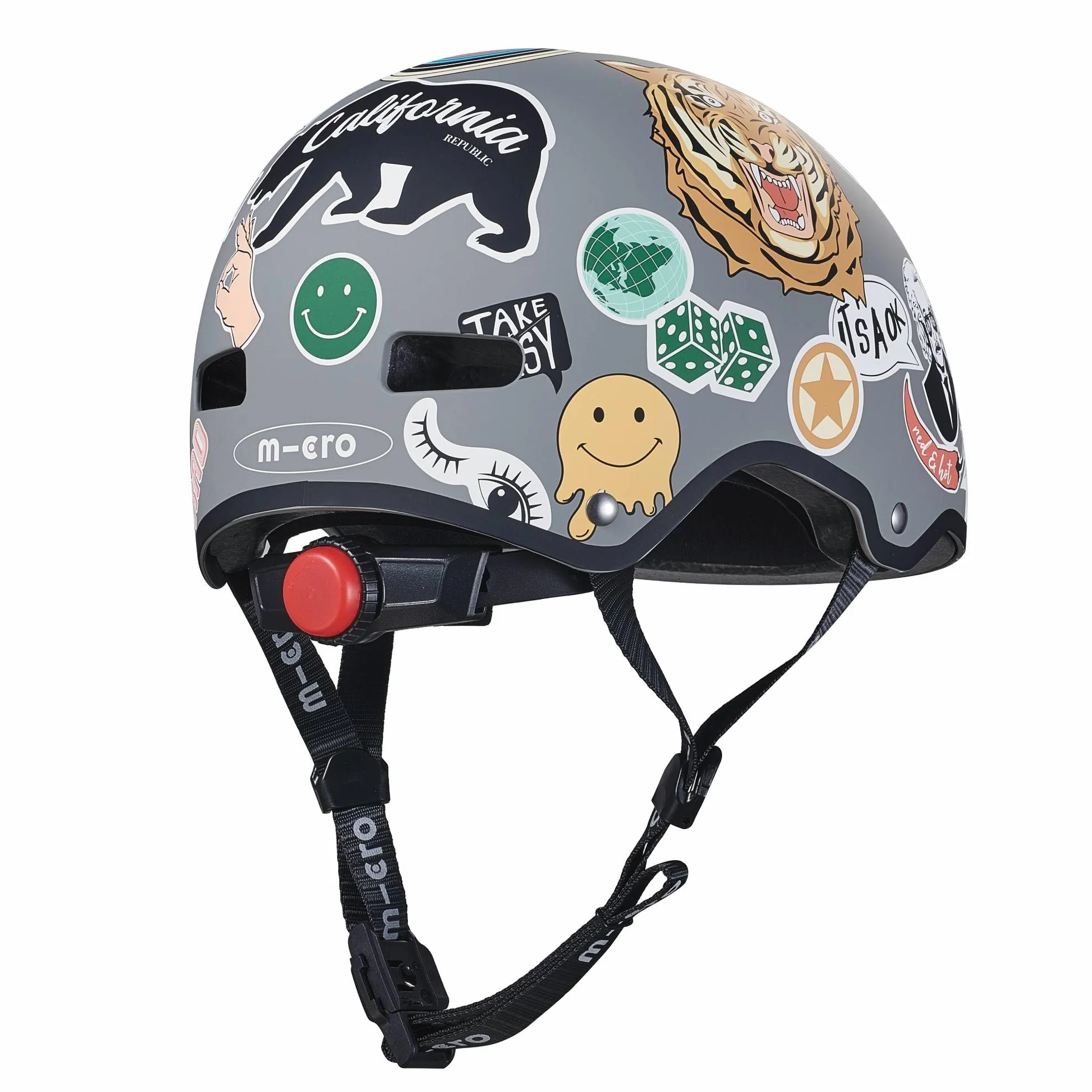 Casco Infantil Micro® con Luz Trasera y Cierre Magnético 250g