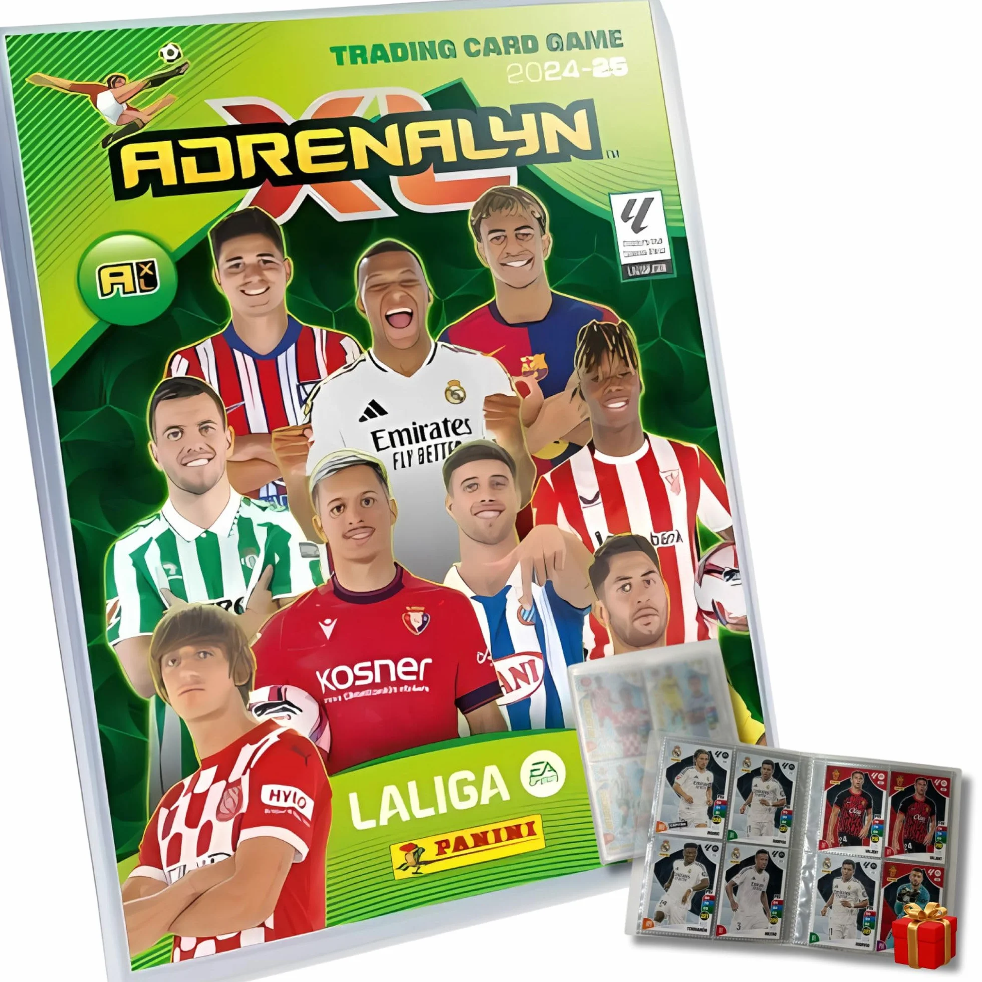 Panini Megapack Adrenalyn 2024-2025 Álbum Premium Liga Santander Edición Exclusiva