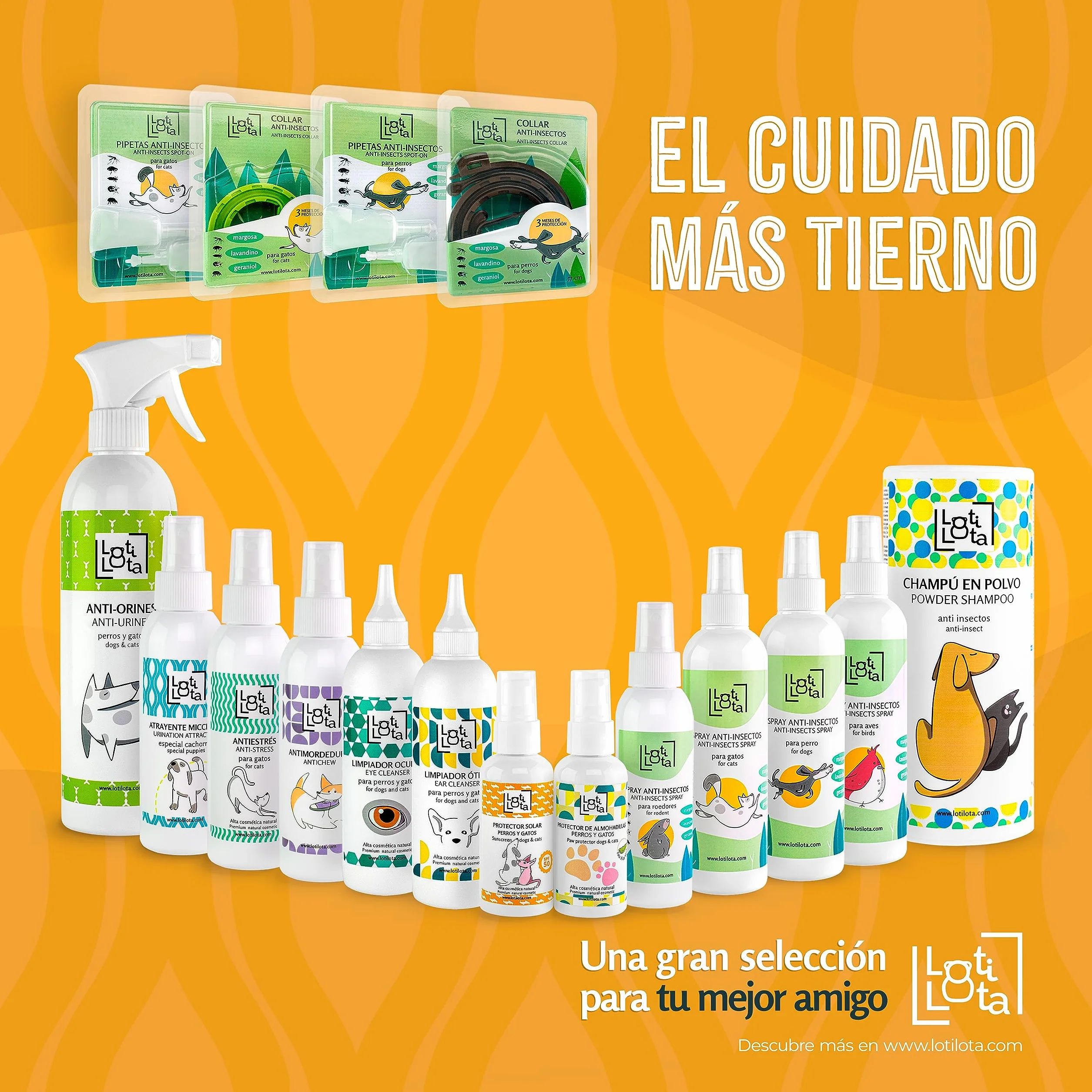 Protector Solar 50 para Perros y Gatos - 60 ml - Máxima Protección Solar - Resistente al Agua - Hidrata y Protege - pH Neutro