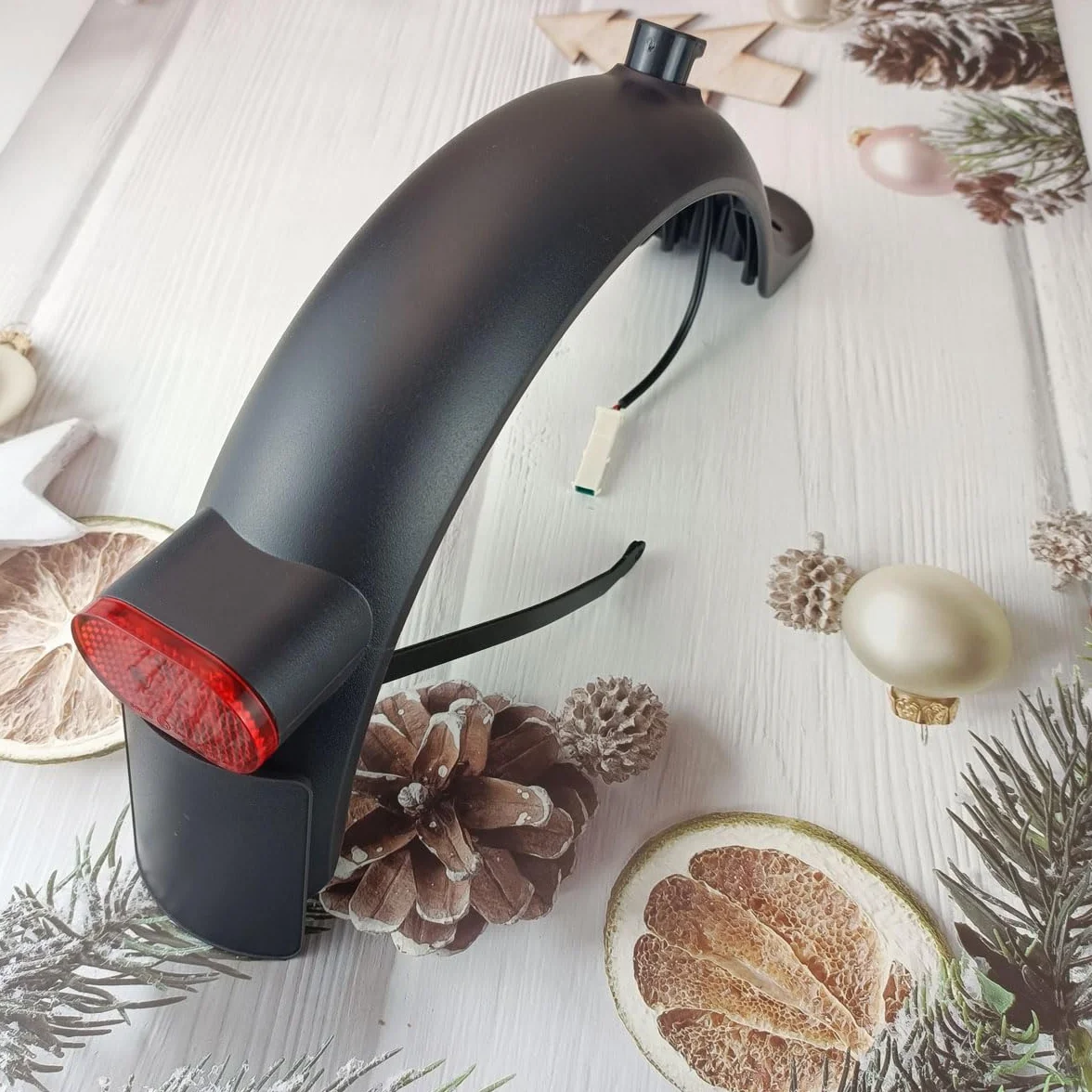 Guardabarros Trasero para Xiaomi Electric Scooter 3 Mijia M365 Pro 2 con Soporte Metálico