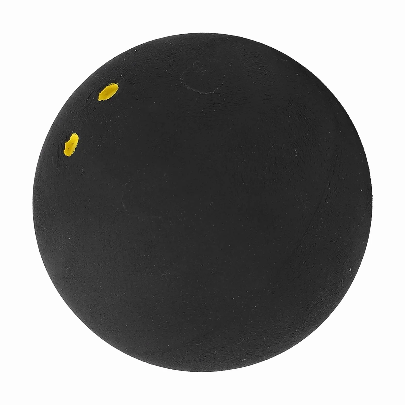 Alomejor Pelota de Squash de Goma 2 Puntos Amarillos para Baja Velocidad