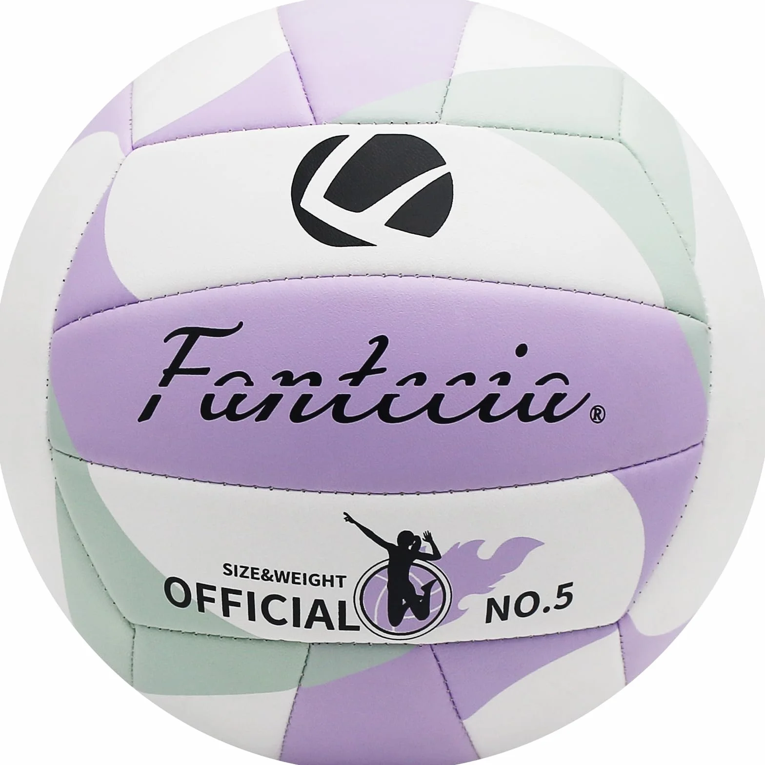 Voleibol Tamaño 5 con Bomba, Voleibol de Playa de Cuero Suave para Interiores y Exteriores