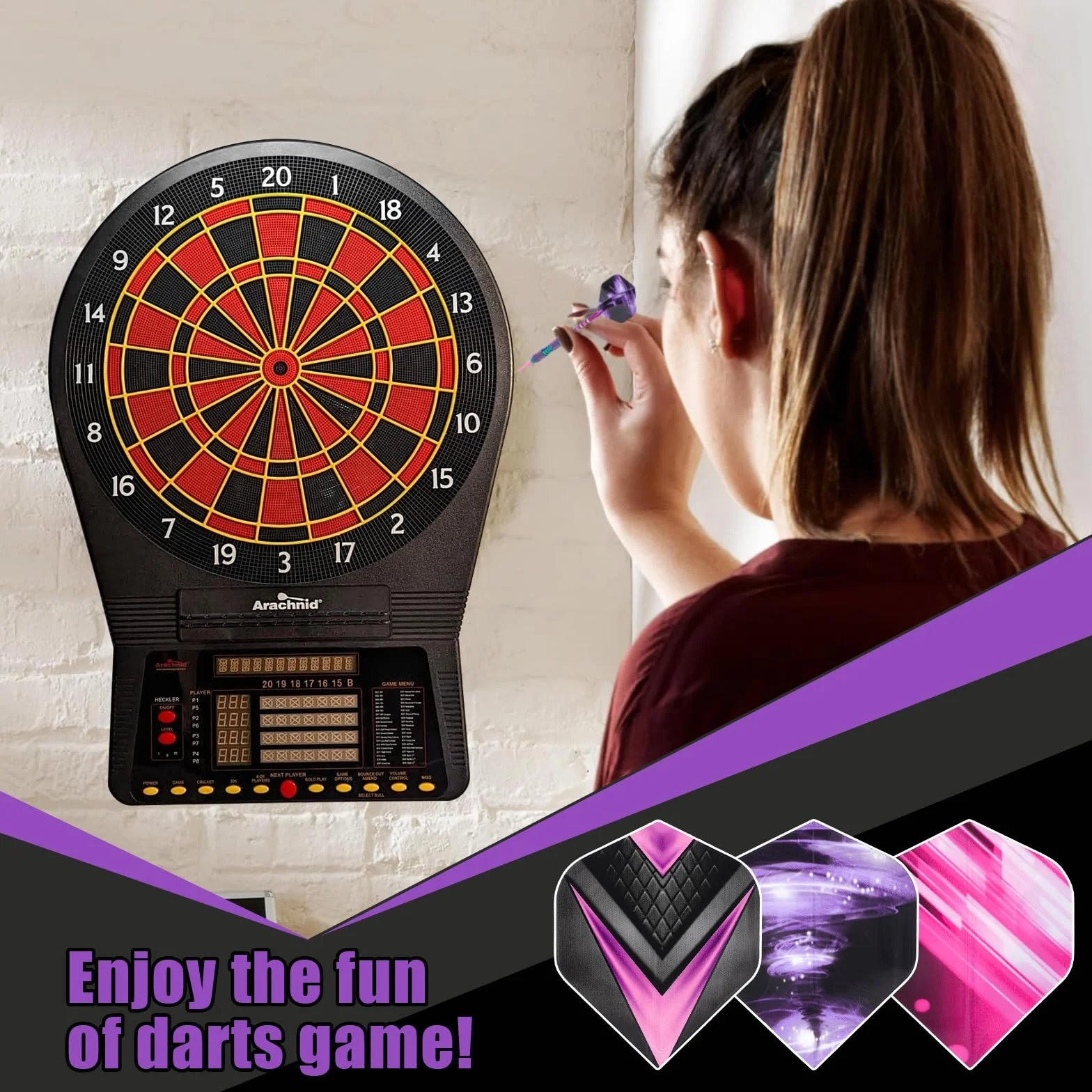WinRoot Juego de 3 dardos de 18 g, cobre puro, barra de aluminio, plumas PET, puntas de plástico, caja