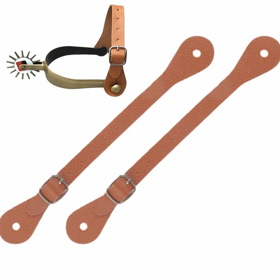 Correas para Espuelas Hrippy 1 Par Cinturón con Hebilla Ajustables para Botas Ecuestres