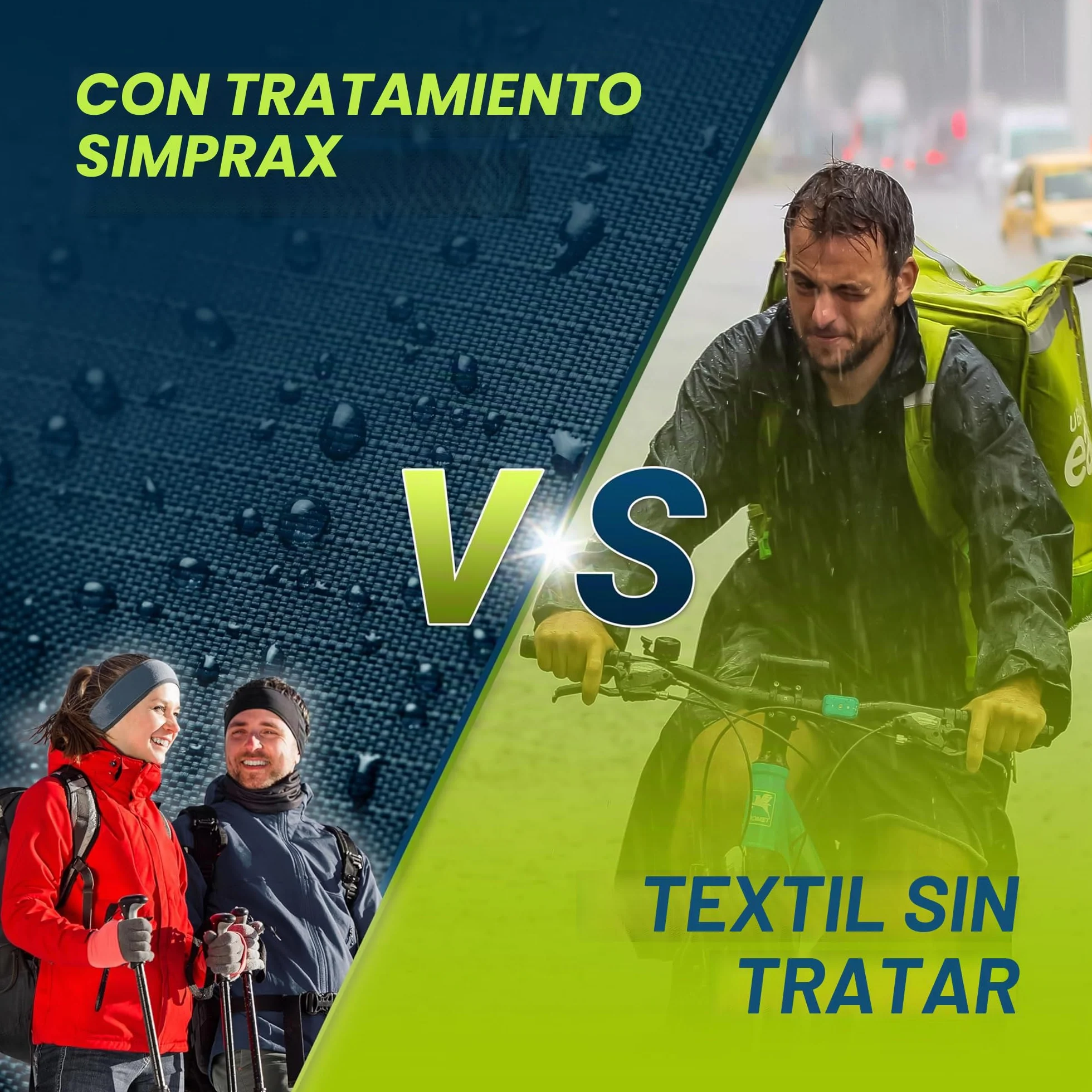 Wash-in Impermeabilizante para Ropa y Tejidos - Impermeabilizante ecológico con aclarado para Gore-Tex Sympatex