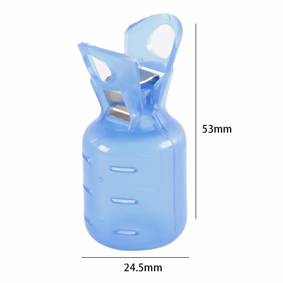 Fundas protectoras para anzuelos de pesca, tamaño pequeño 53 x 24,7 mm