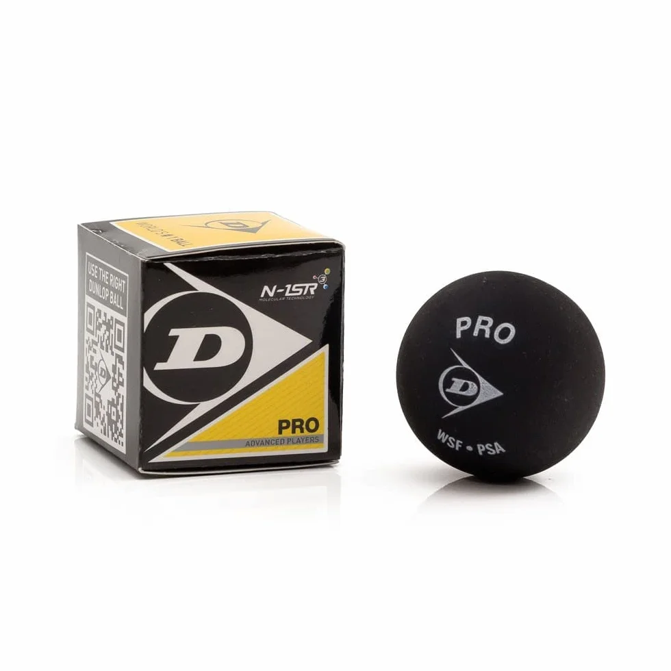Pro Squash Ball Double Yellow Dot