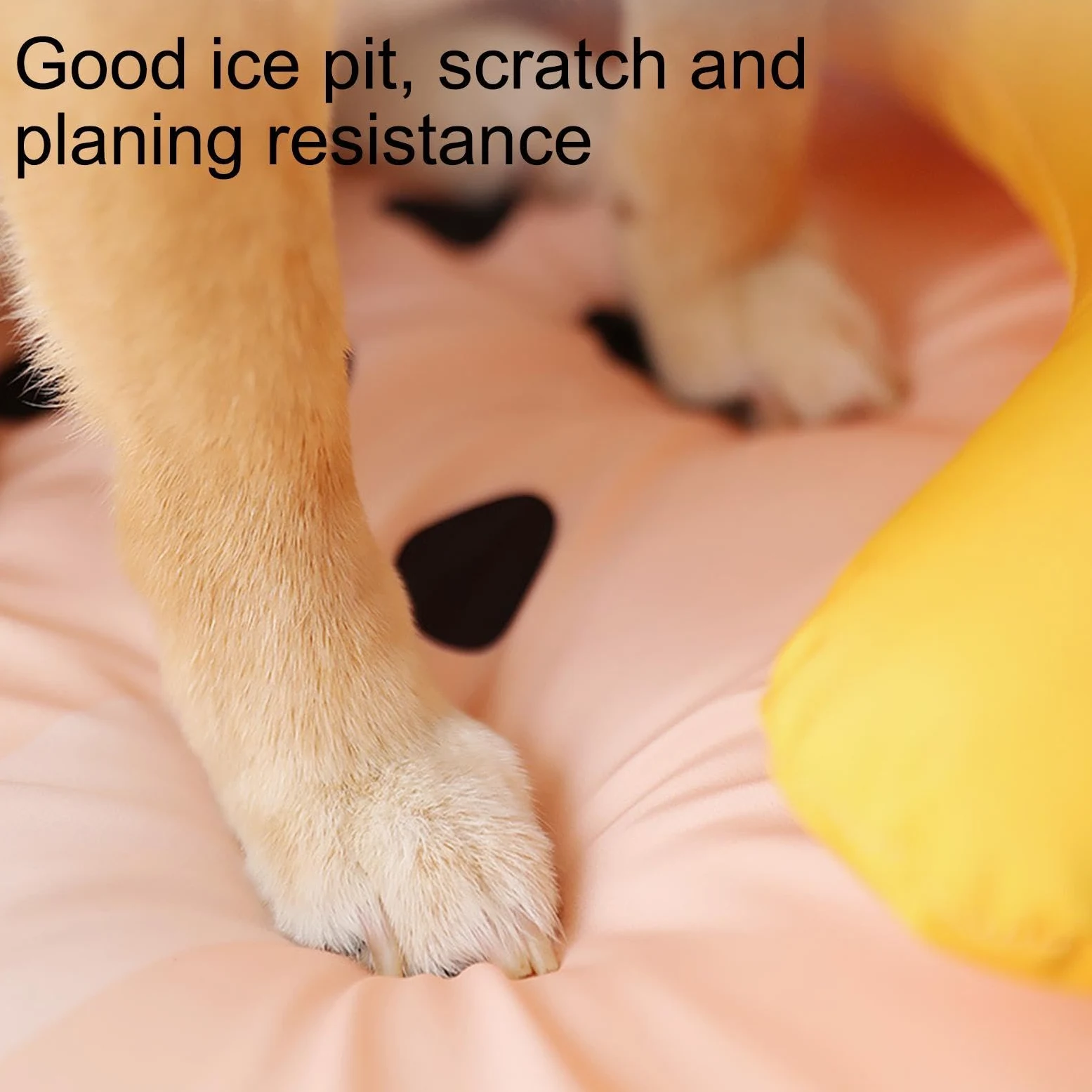 Alfombrilla de refrigeración para mascotas, con forma de paleta colorida | Cama impermeable para perro, manta de refrigeración cómoda y transpirable con almohada para el hogar, criadero