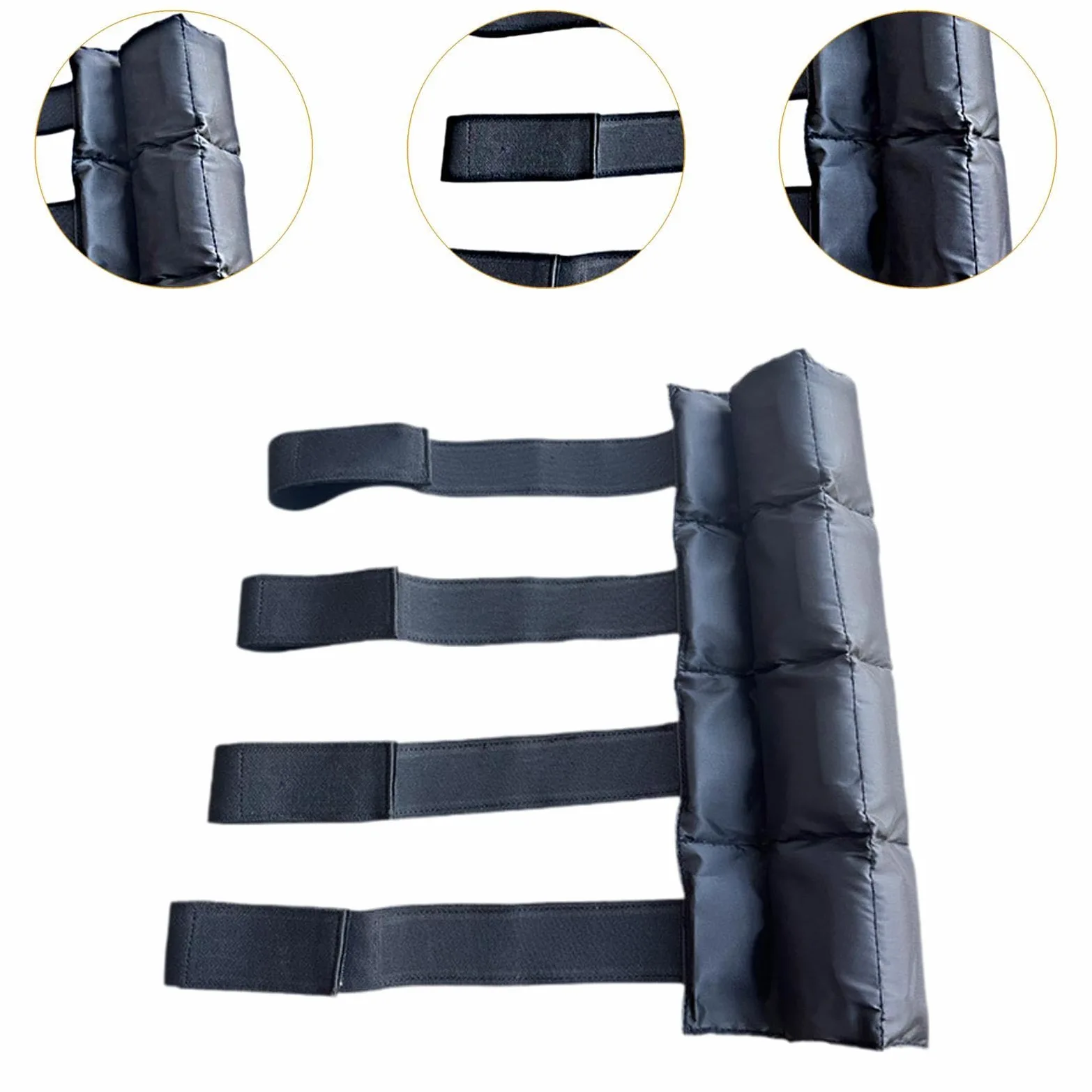 Fenteer Kit de Enfriamiento para Caballos, Vendajes para, Accesorio Ecuestre Ajustable