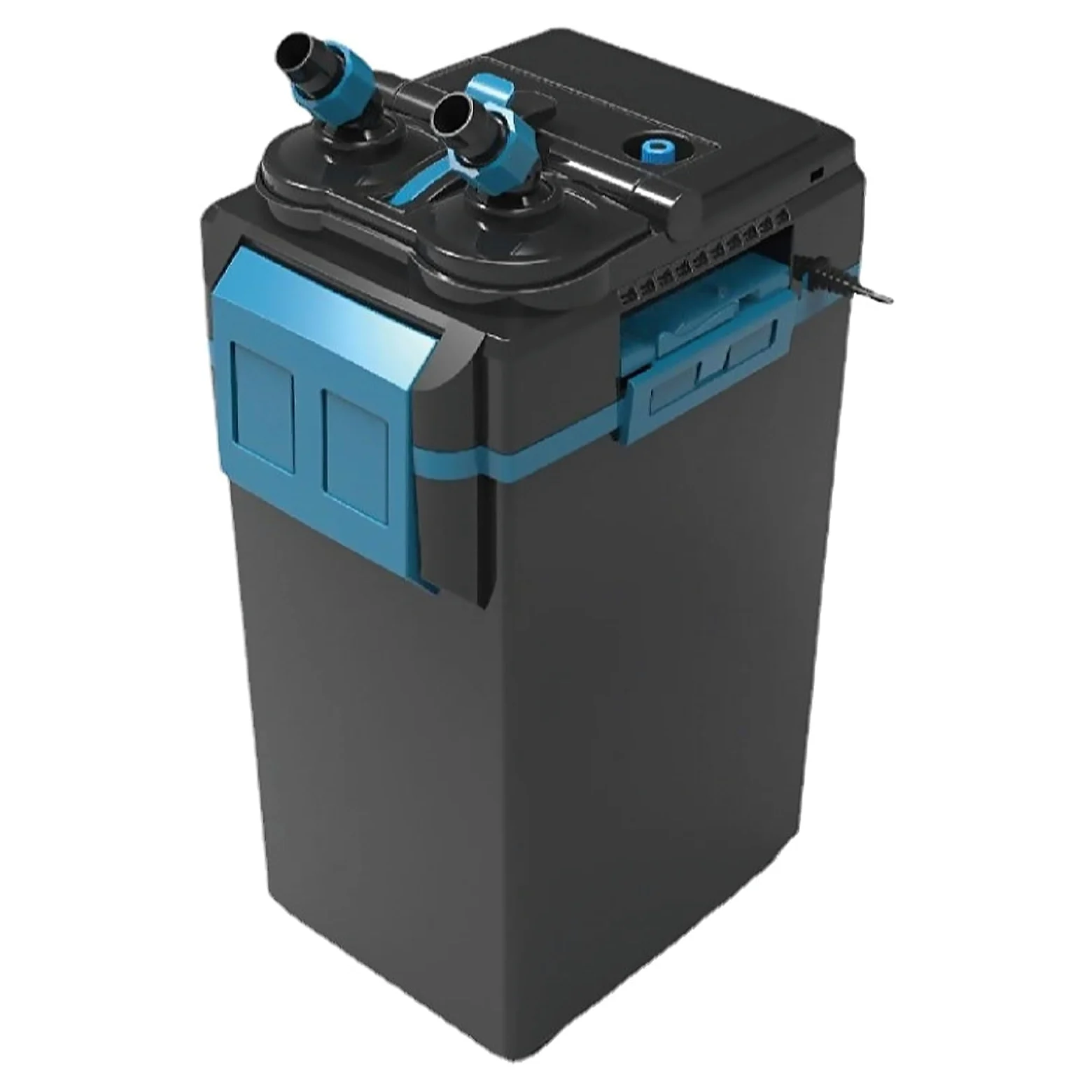 Cubo de Filtro Externo para Tanque de Peces, Filtro Externo para Tanque de Planta de Agua de Cubo de Filtro, Utilizado en acuarios, se Puede conectar a una Botella de dióxido de Carbono para proporci