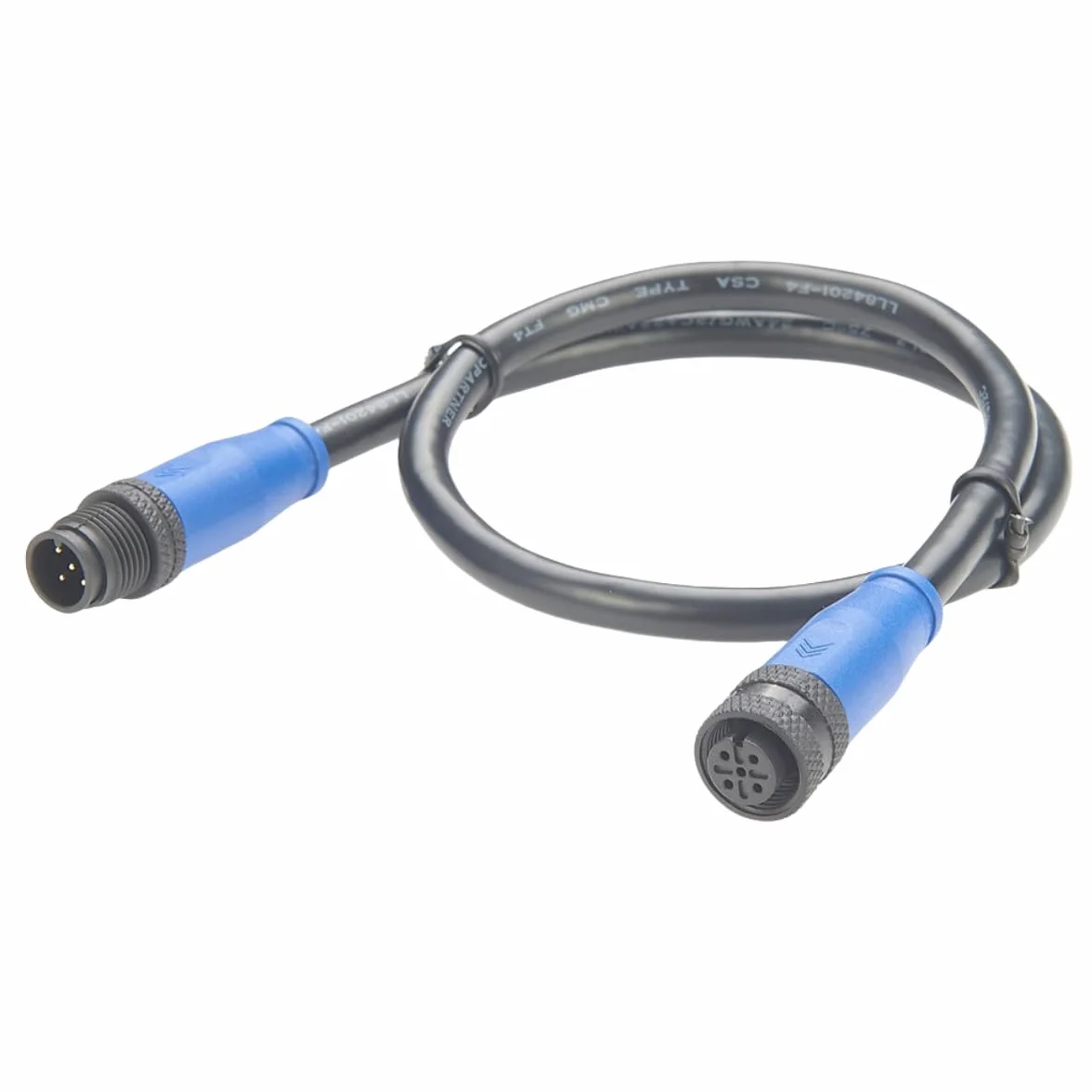 NMEA 2000 N2K Cable de caída IP67 Micro-cambio M12 A código 5 pines macho a hembra para Garmin Lowrance Simrad B&G
