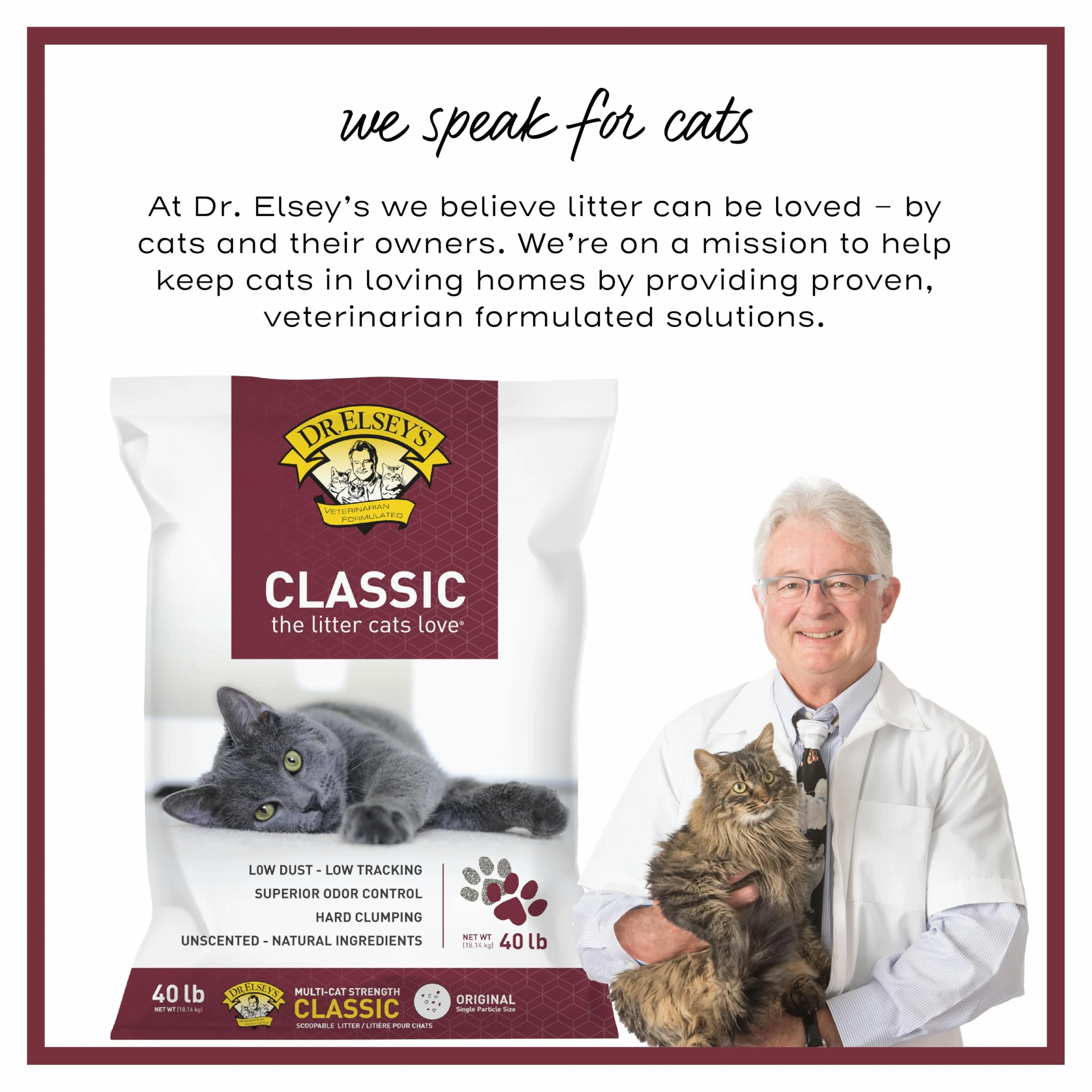 Precioso Gato Classic Premium agrupamiento Cat Litter