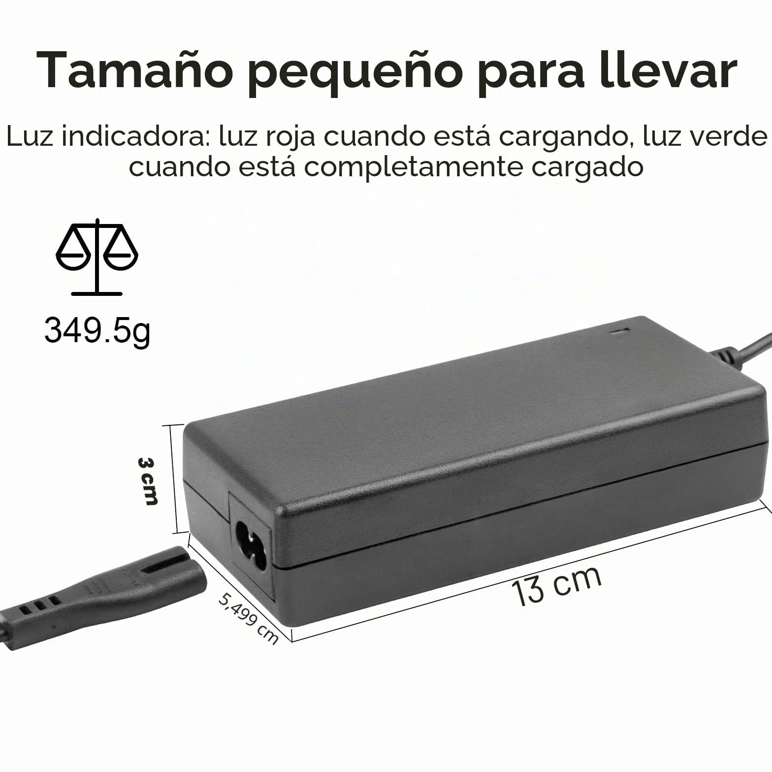 LabTEC 42V 2A Fast Charger 5.5mm 2.1mm for Electric Bike Battery 36V Power Supply Compatible Gotrax GXL G2 V2 S2 Apex Cityscape GKS D1