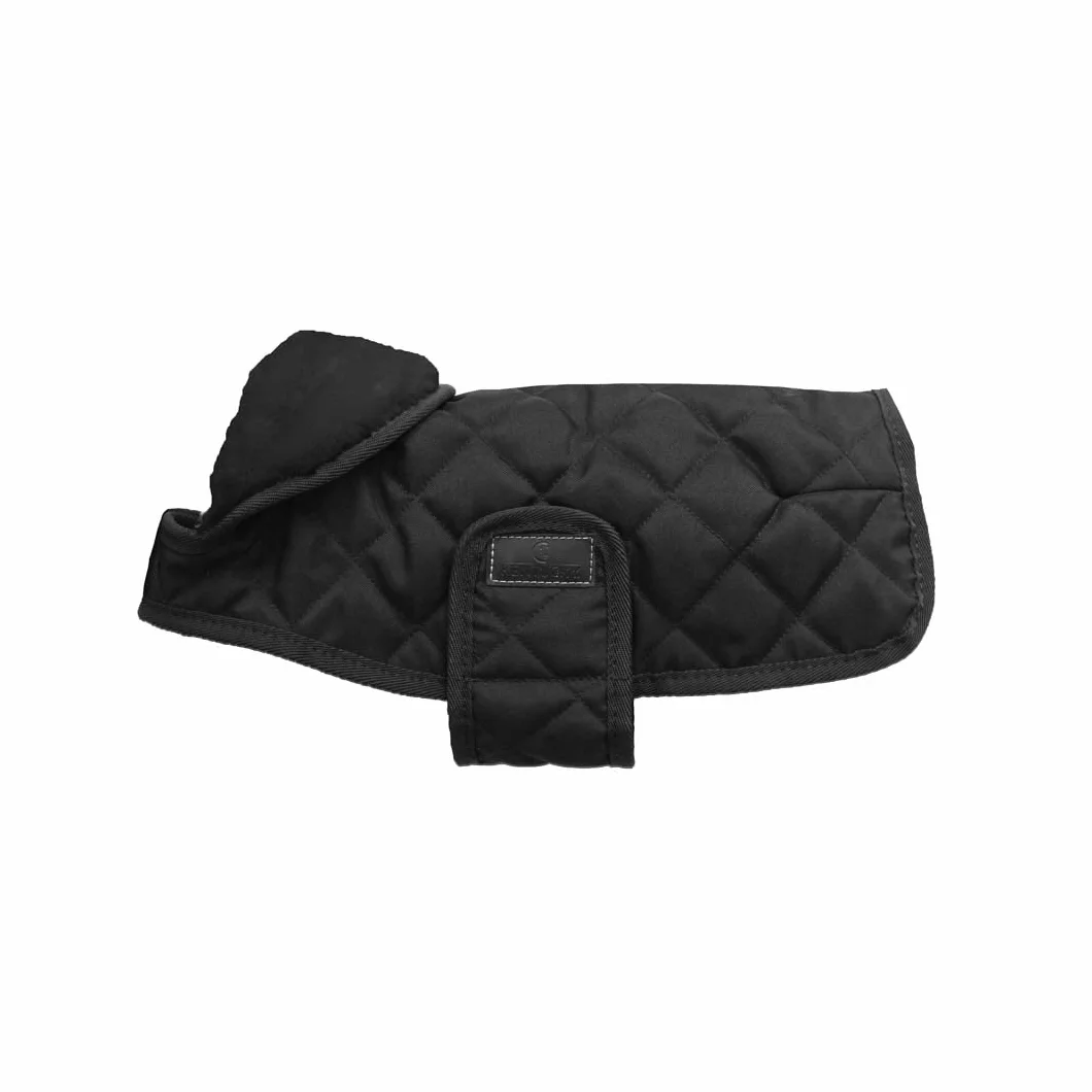 Kentucky Dogwear Abrigo para perros de 160 g, tamaño: XS, color: negro
