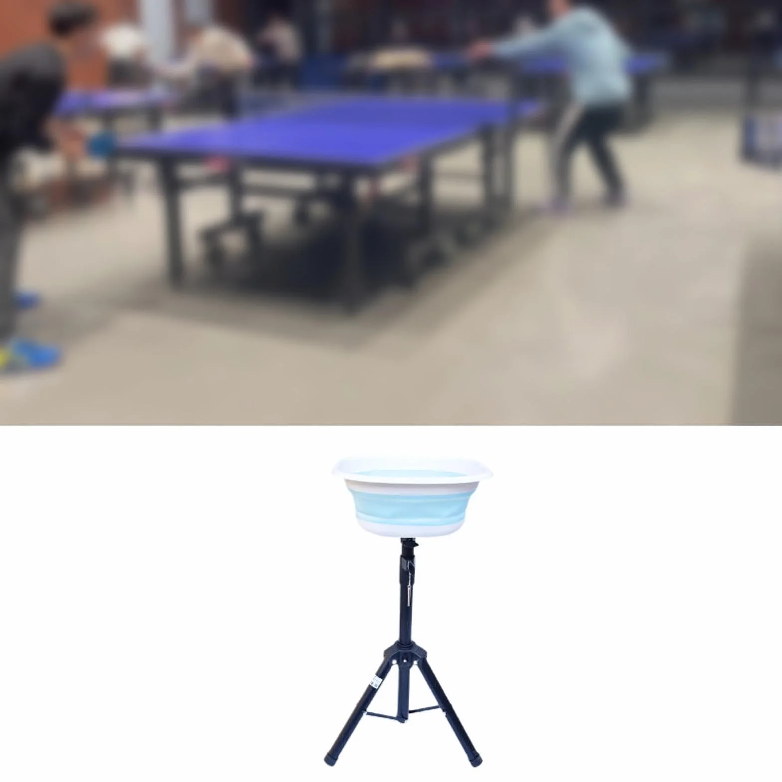 Recogedor de Pelotas de Pong, Contenedor para Múltiples Bolas, Soporte para Entrenamiento