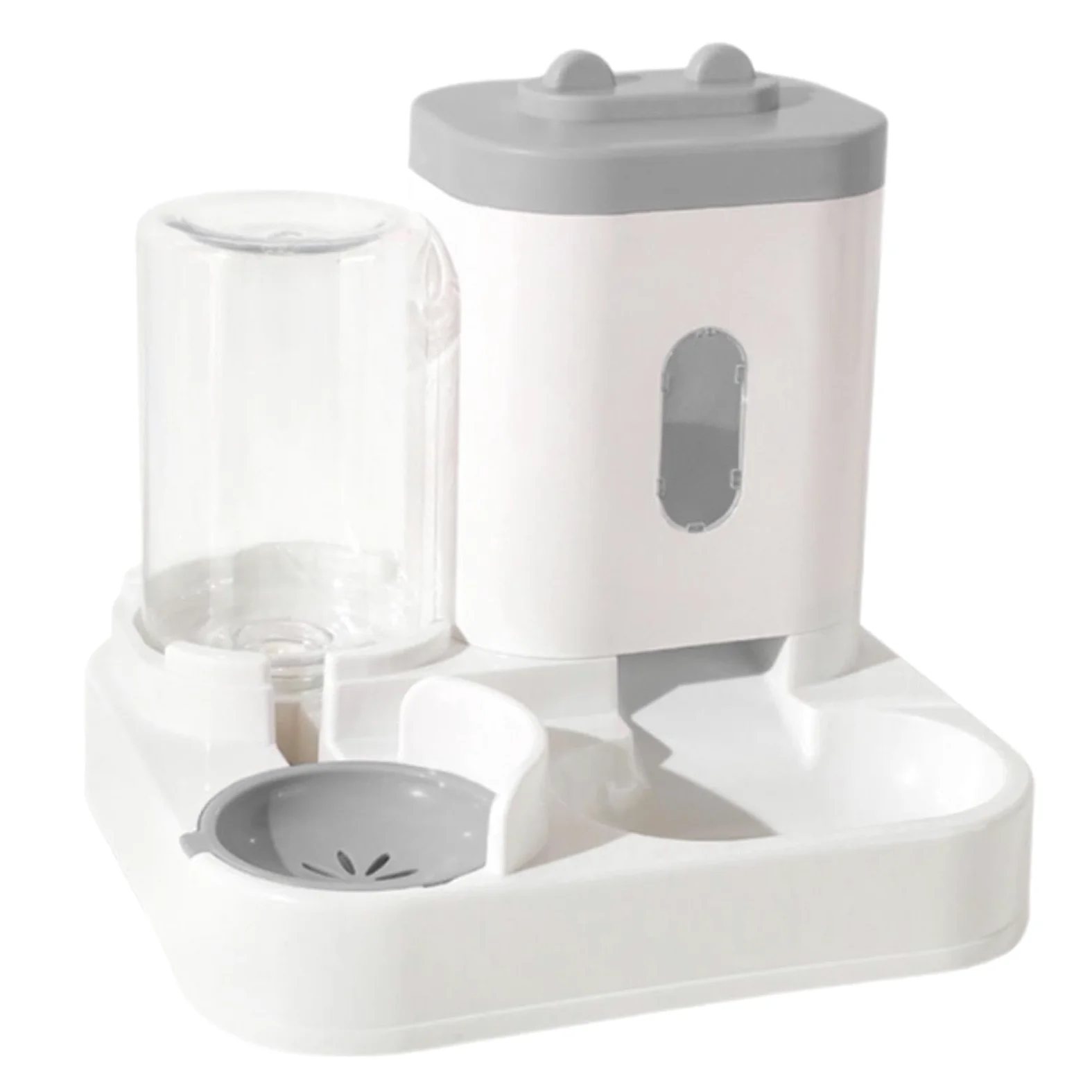 Comedero para Mascotas, Cuenco de Agua automático | Comedero for Gatos, Pienso Seco, Perro, Hidrata con Nuestro automatisc