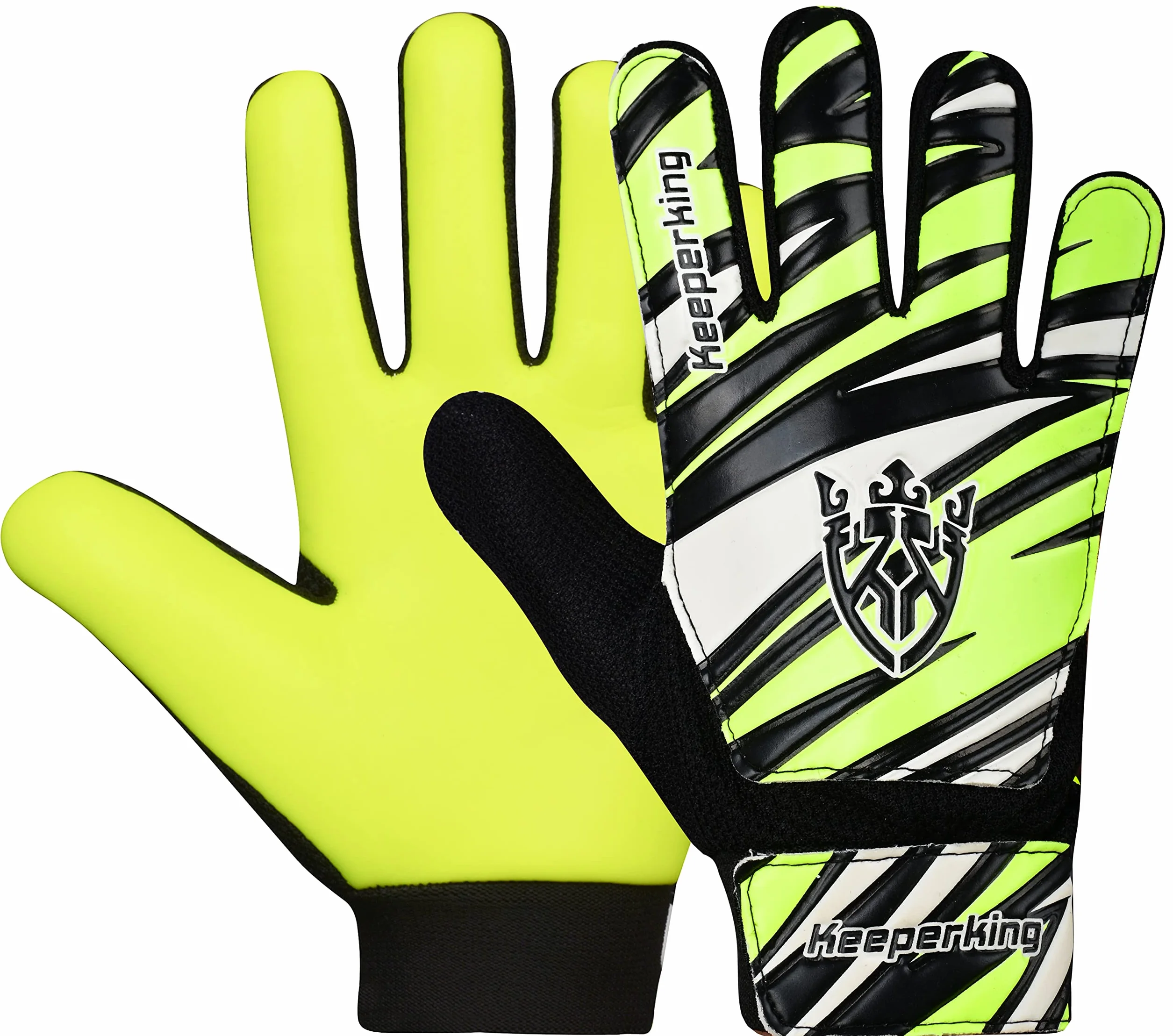 Keeperking Guantes de Portero Fútbol Talla 4-7