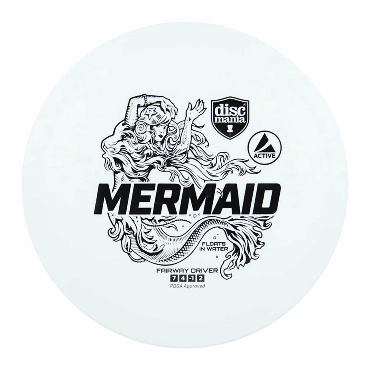 Discmania Disc Golf Adulto Unisex Blanco Único