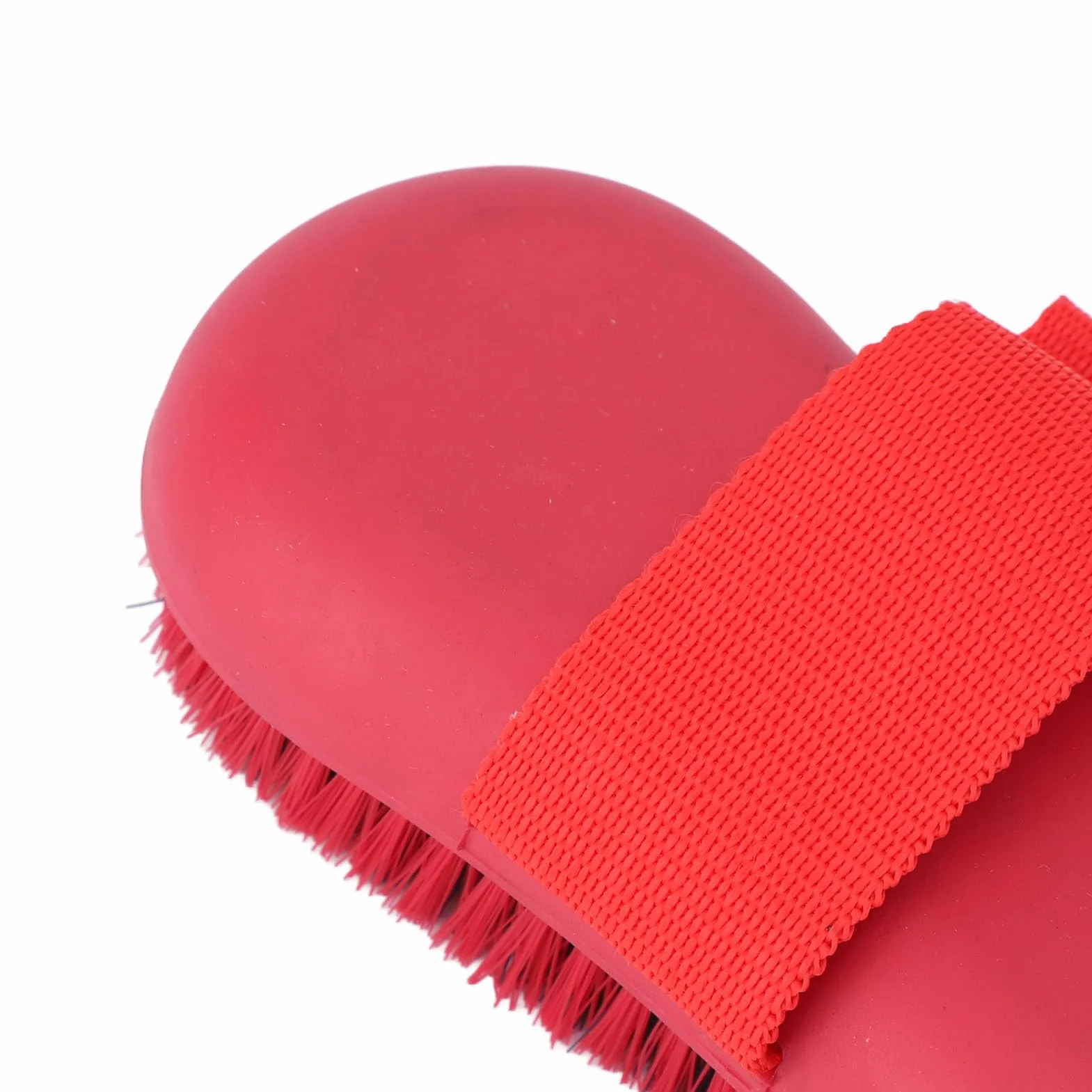 Cepillo de Aseo para Caballos, Esponja de Limpieza Corporal con Agarre Ergonómico para Baño y Cuidado de Mascotas y Hogar