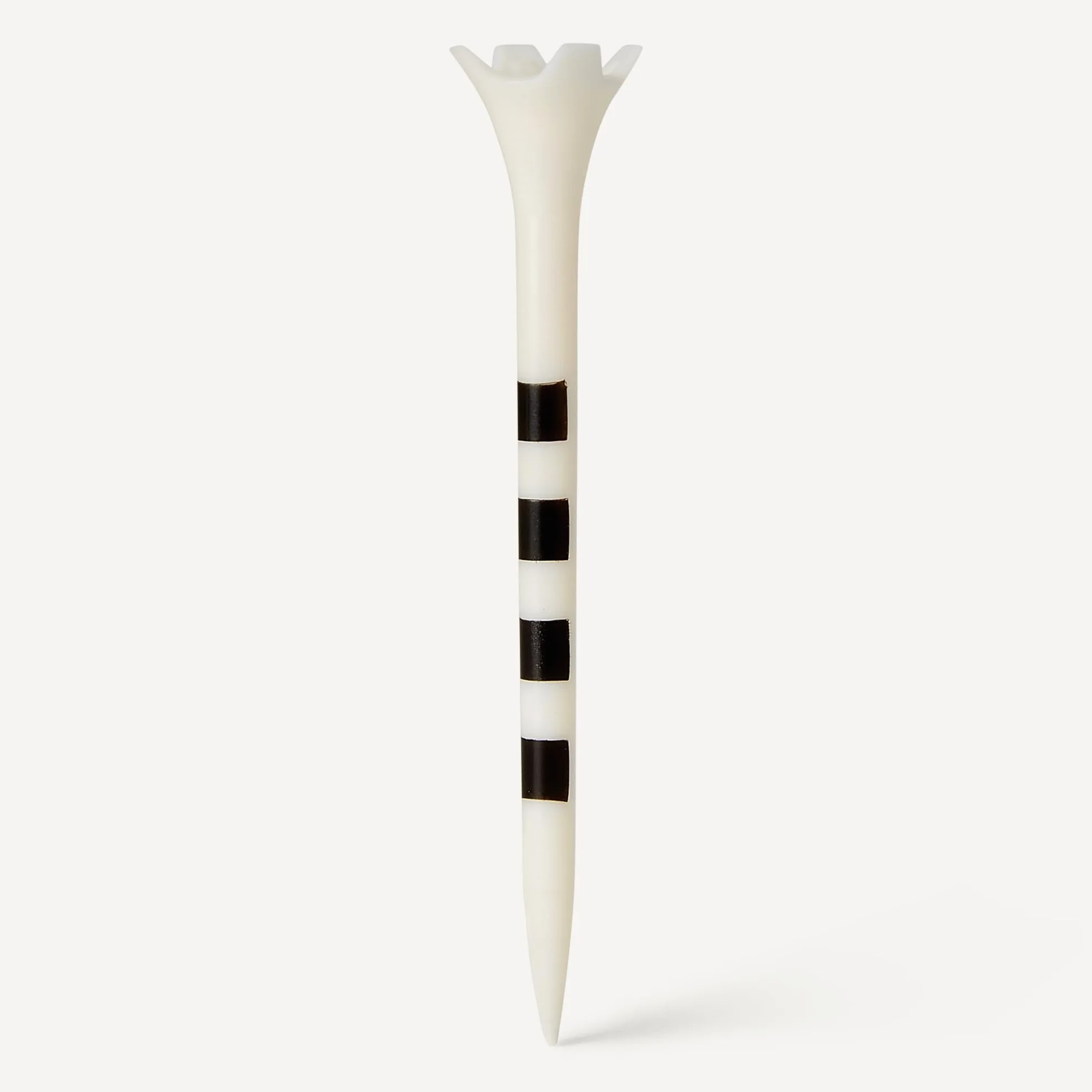 Amazon Basics Tees de Golf con Sistema de Marcador de Altura - Plástico Reciclado Cabeza de 4 Puntas - Paquete de 100