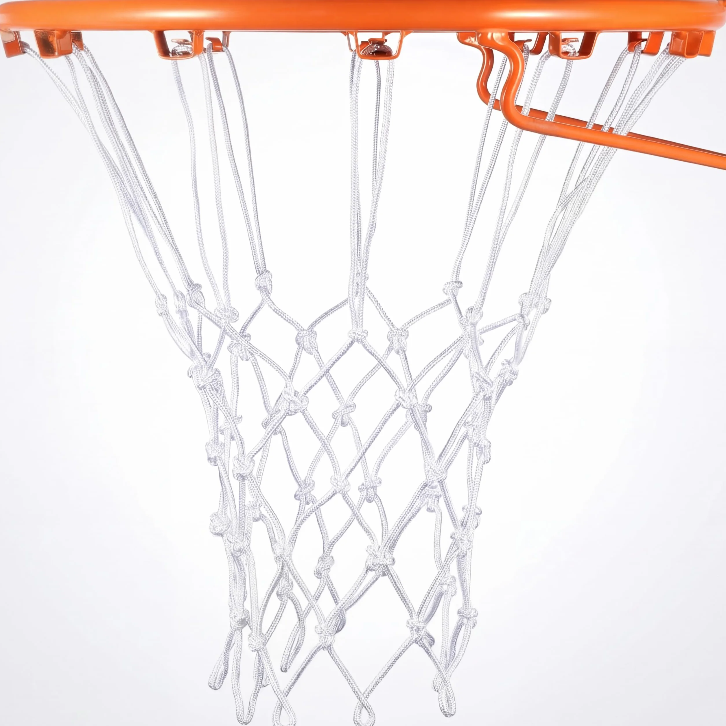 Red de baloncesto de repuesto para todo clima, 12 bucles, estándar interior exterior