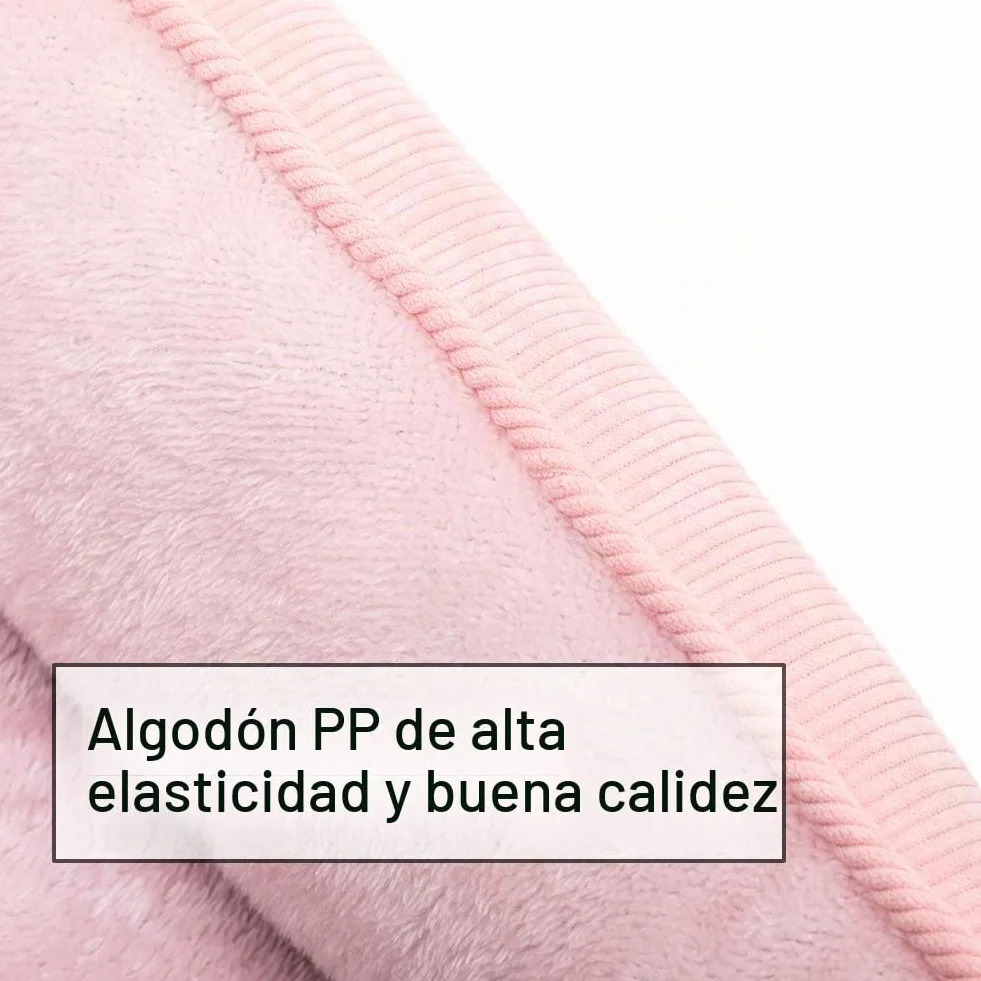 Hollypet Cama para Gatos y Cachorros, Nido para Gatos y Perros Pequeños, Cama Cojín Suave & Transpirable para Dormir para Mascotas, Rosa (50 * 45 * 15cm)