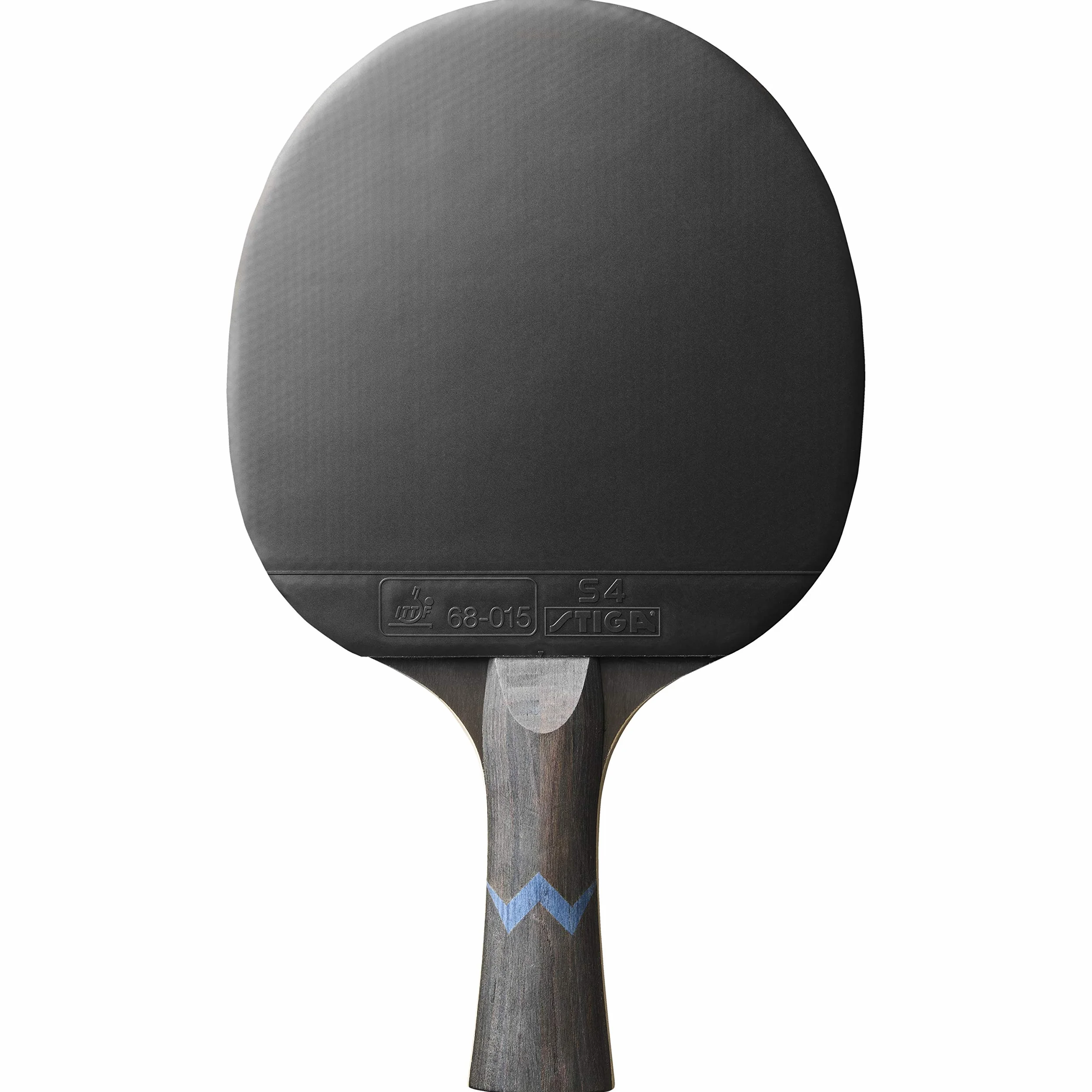 STIGA Royal 4-Star Raqueta de Tenis de Mesa ITTF Goma Crystal 5 Capas Mango Cóncavo