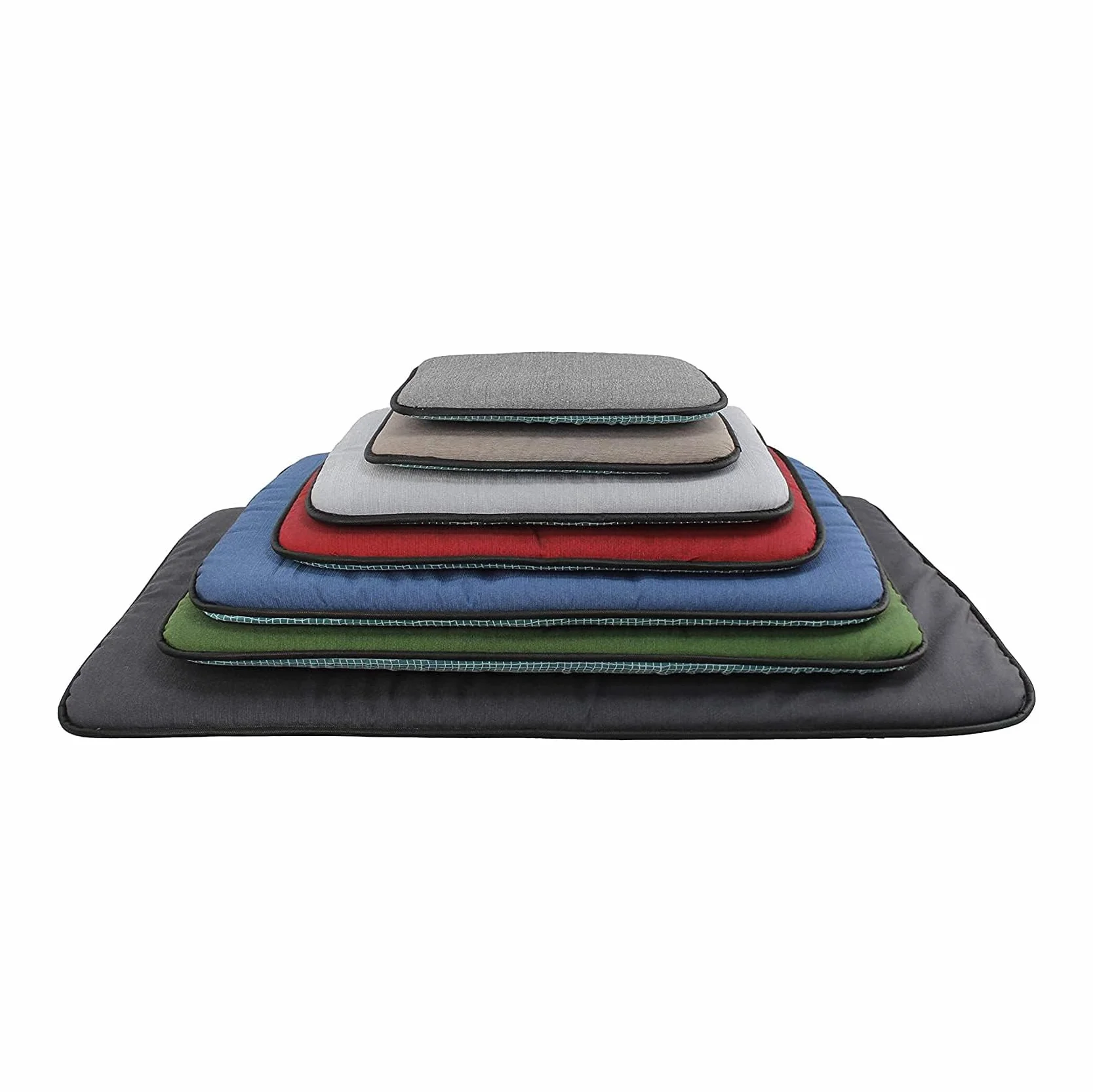 Acomoda Textil - Cama para Perros de Tela, Cama Perros Antideslizante y Lavable. Colchoneta Mascotas para Hogar y Transportin. (120x80 cm, Huesos)
