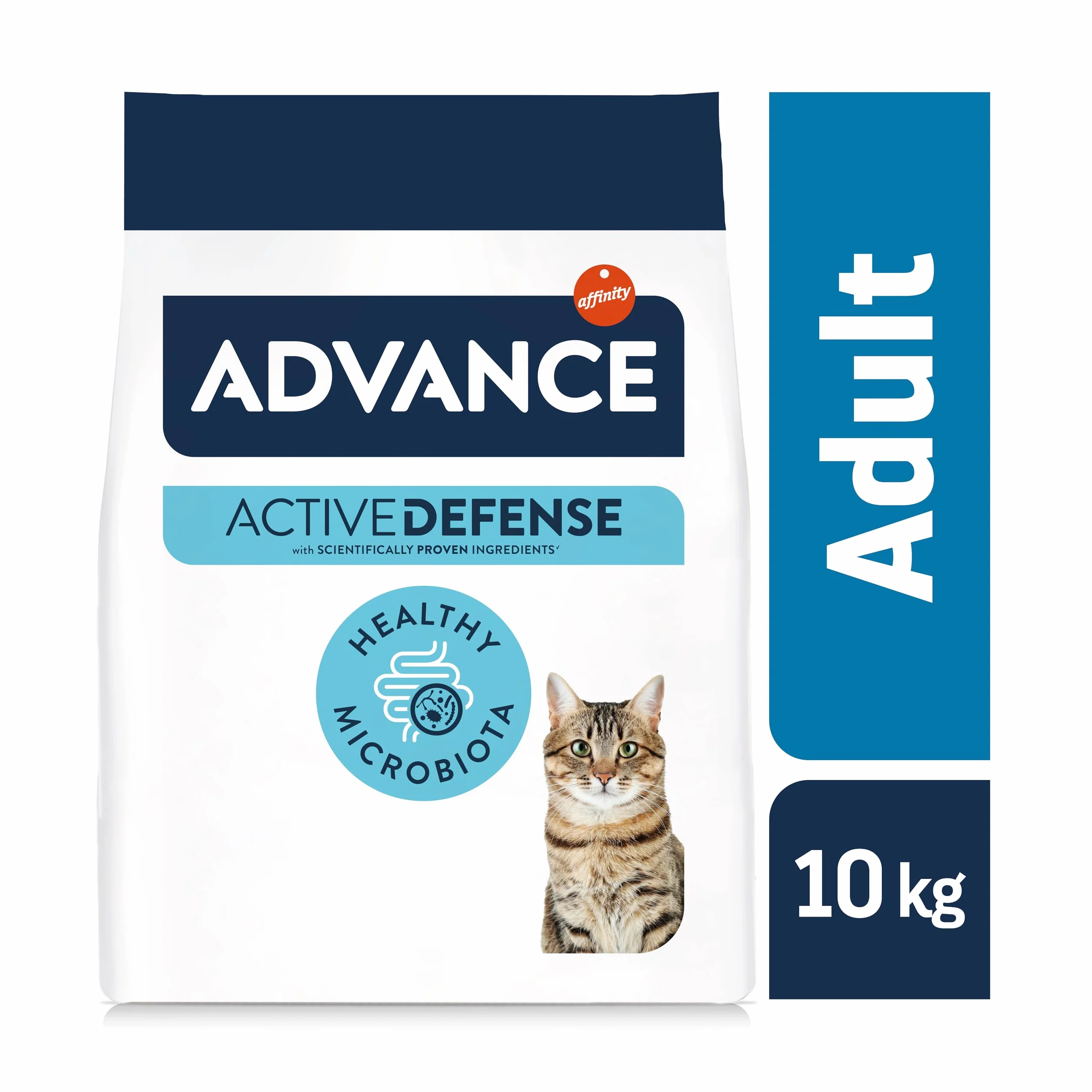 Advance Cat Adult, Pienso para Gatos Adultos con Pollo, 10kg