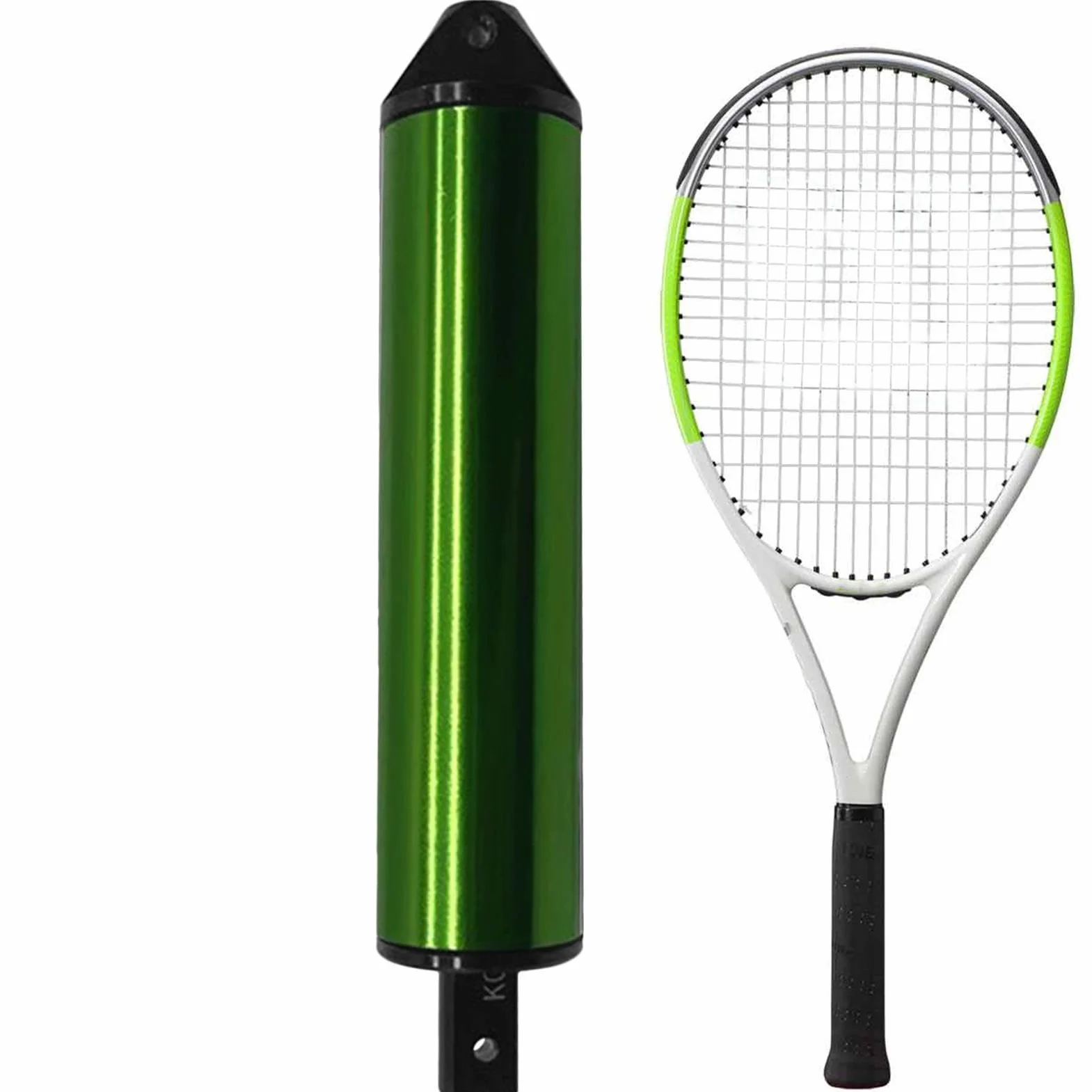 Tensionímetro para cuerdas de tenis - Calibrador de tensión para raquetas de bádminton, squash