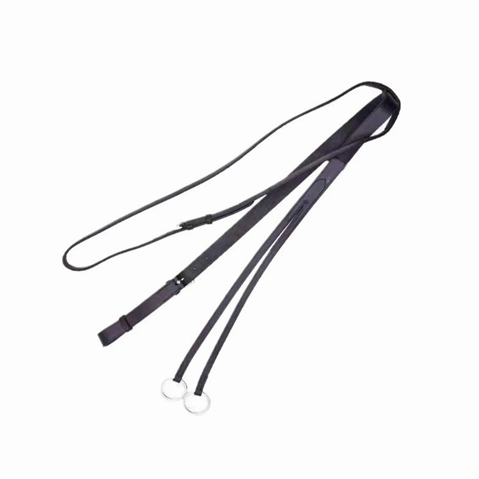 Pecho Delantero de Cuero de Cabeza Baja con Cuello, Manga Triangular, Accesorios for sillín, Equipo Ecuestre y Suministros for Equipo de Caballo para Caballos(Black,L 1.4-1.6M)