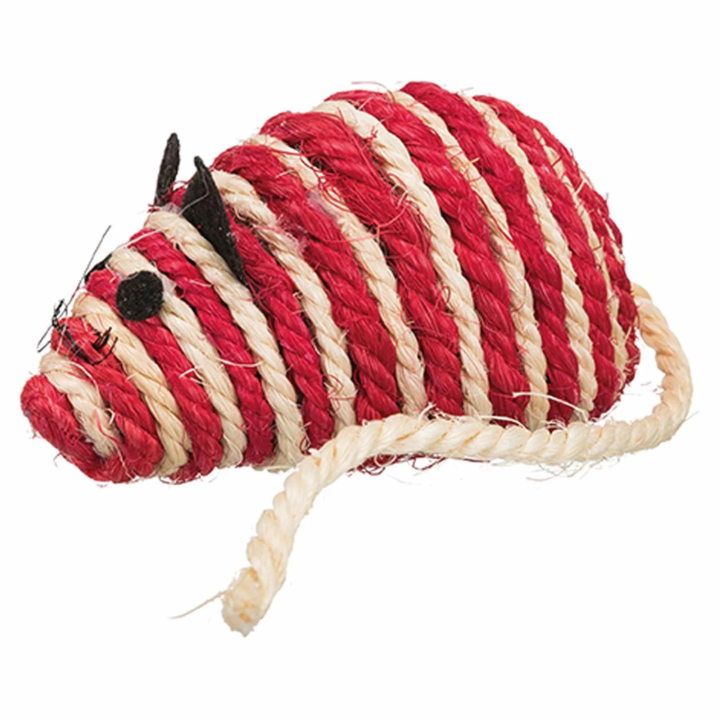 Trixie Ratón de Cuerda Sisal, con Catnip, 10 cm, Gato