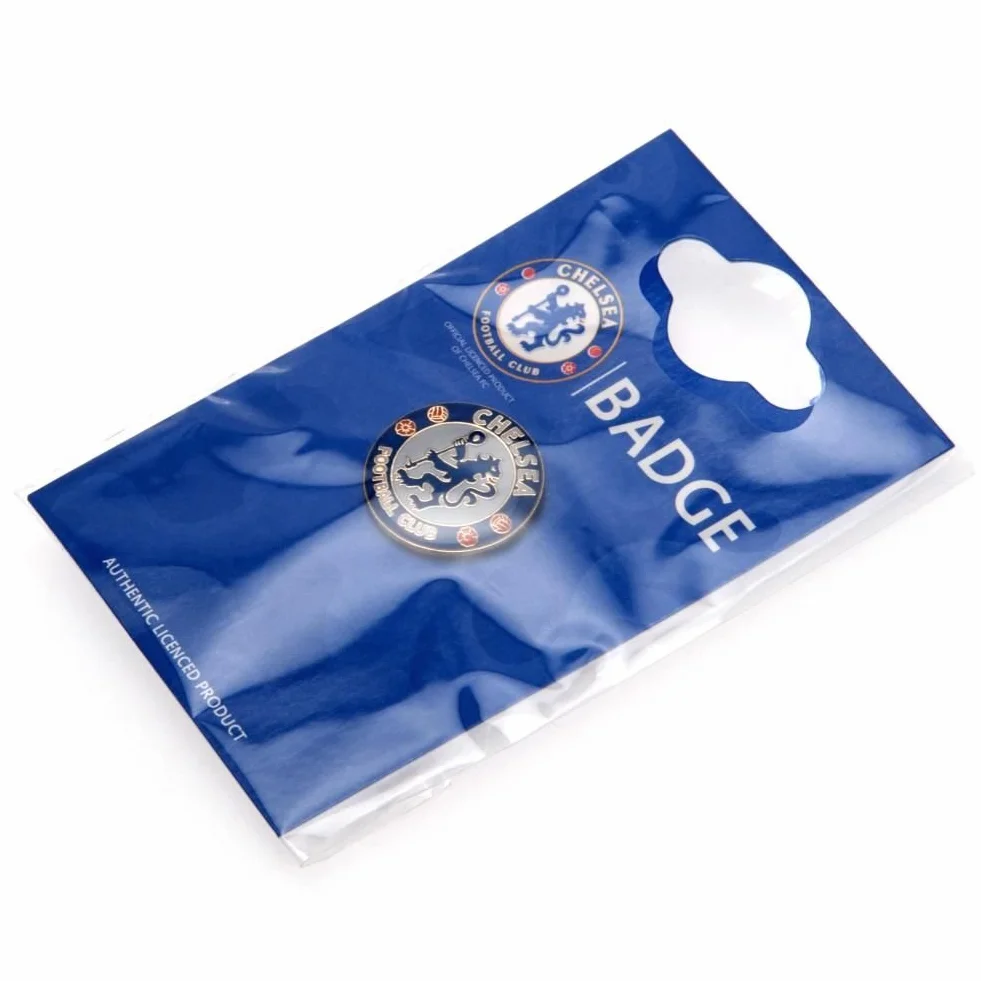 Chelsea FC Pin de Metal Oficial con Escudo del Club Azul
