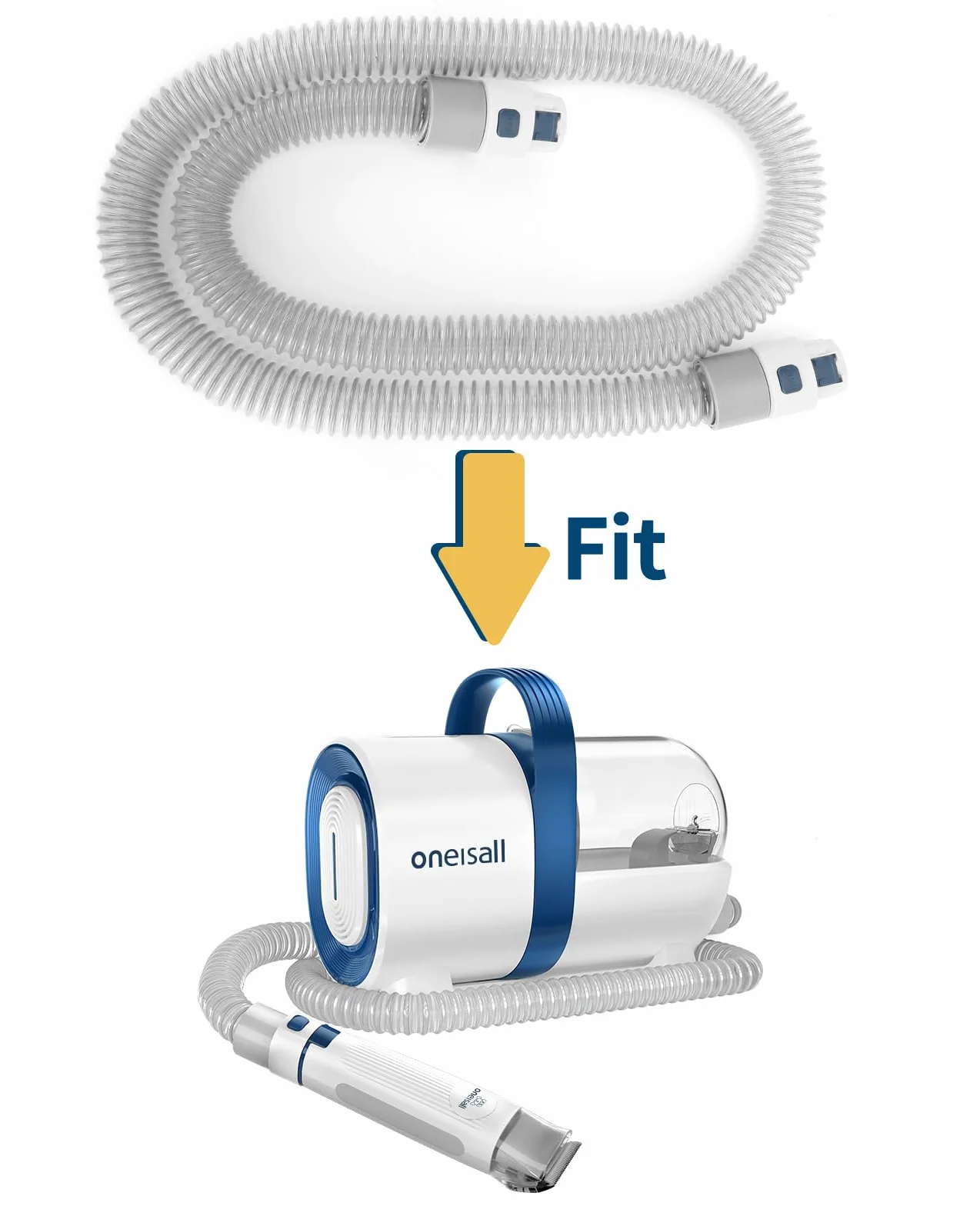 oneisall Kits de vacío para mascotas Accesorios Caballo
