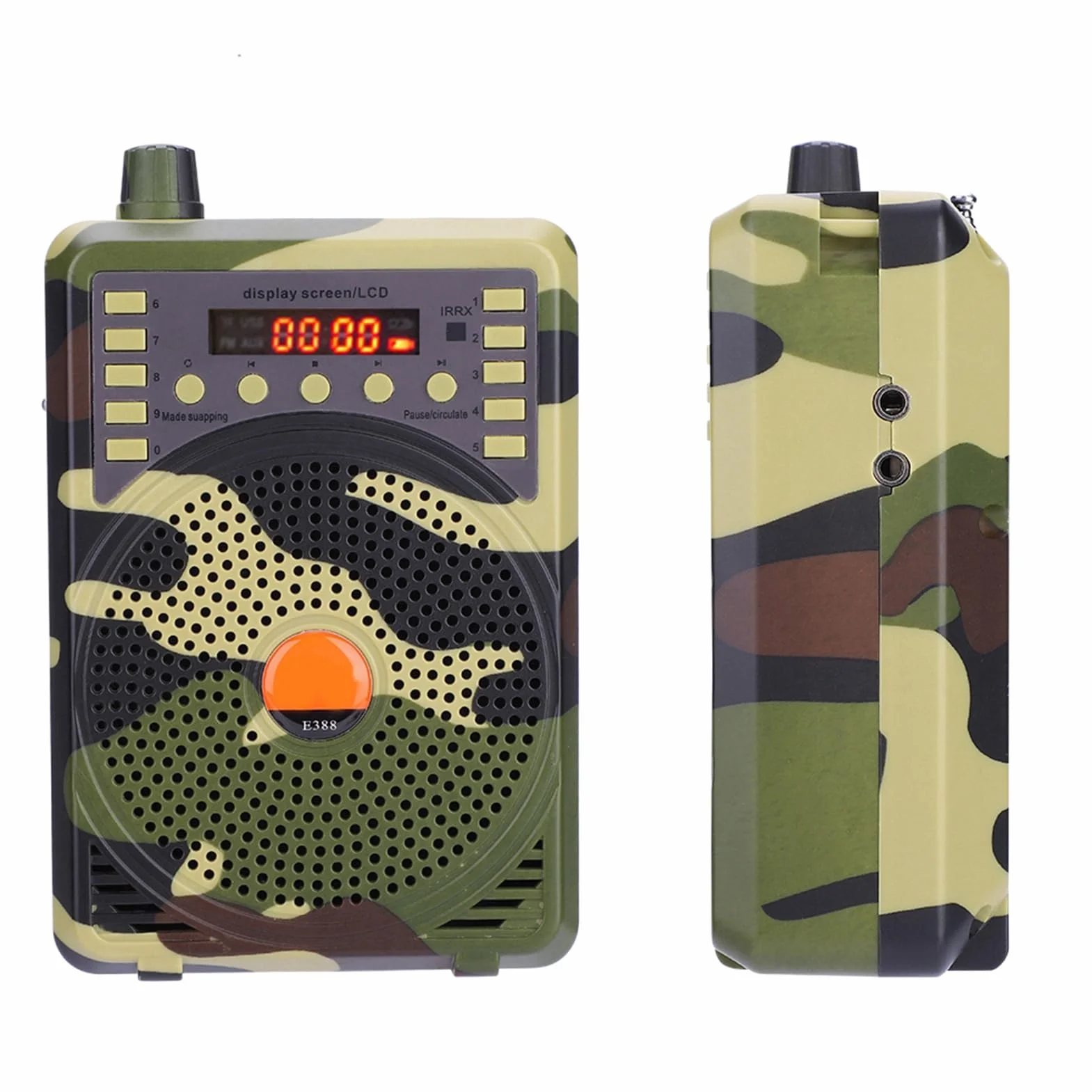 Llamador de Pájaros Electrónico, Altavoz MP3, Kit Control Remoto Portátil