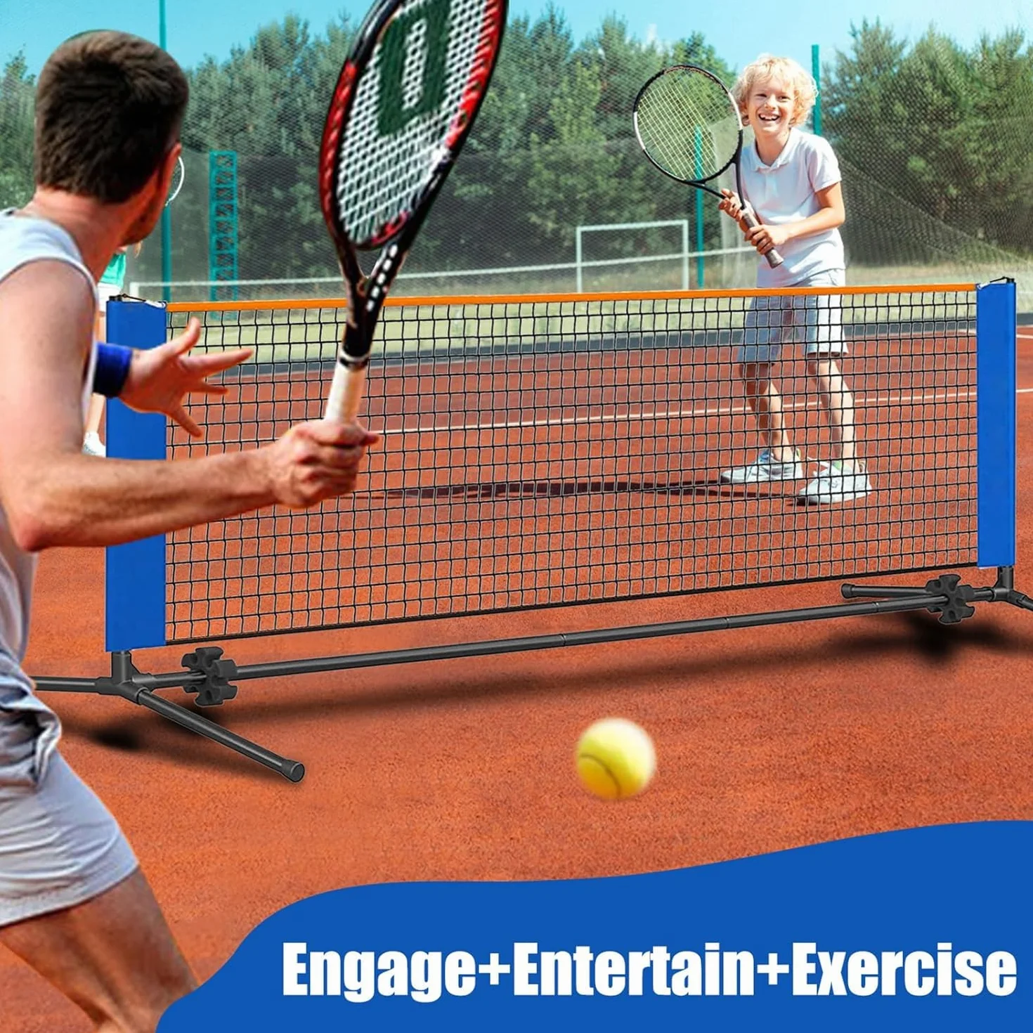 Red de bádminton profesional 3,1 m, voleibol, tenis al aire libre Xing