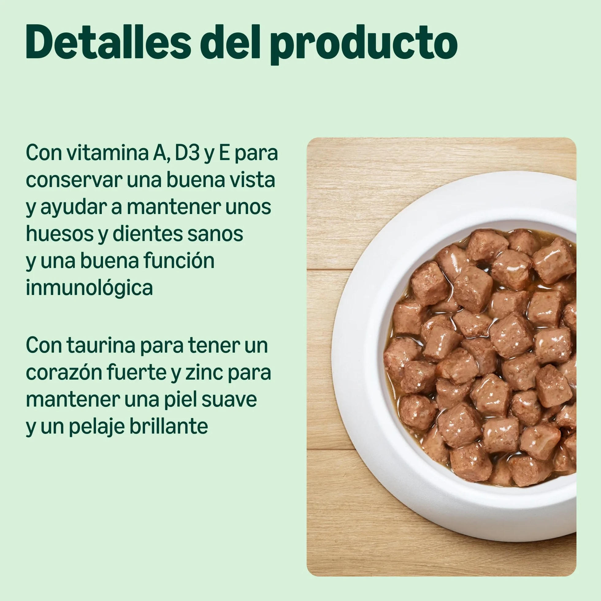 by Amazon - Comida húmeda para Gatos, trozos de salmón ASC en Salsa, 12 x 415 g