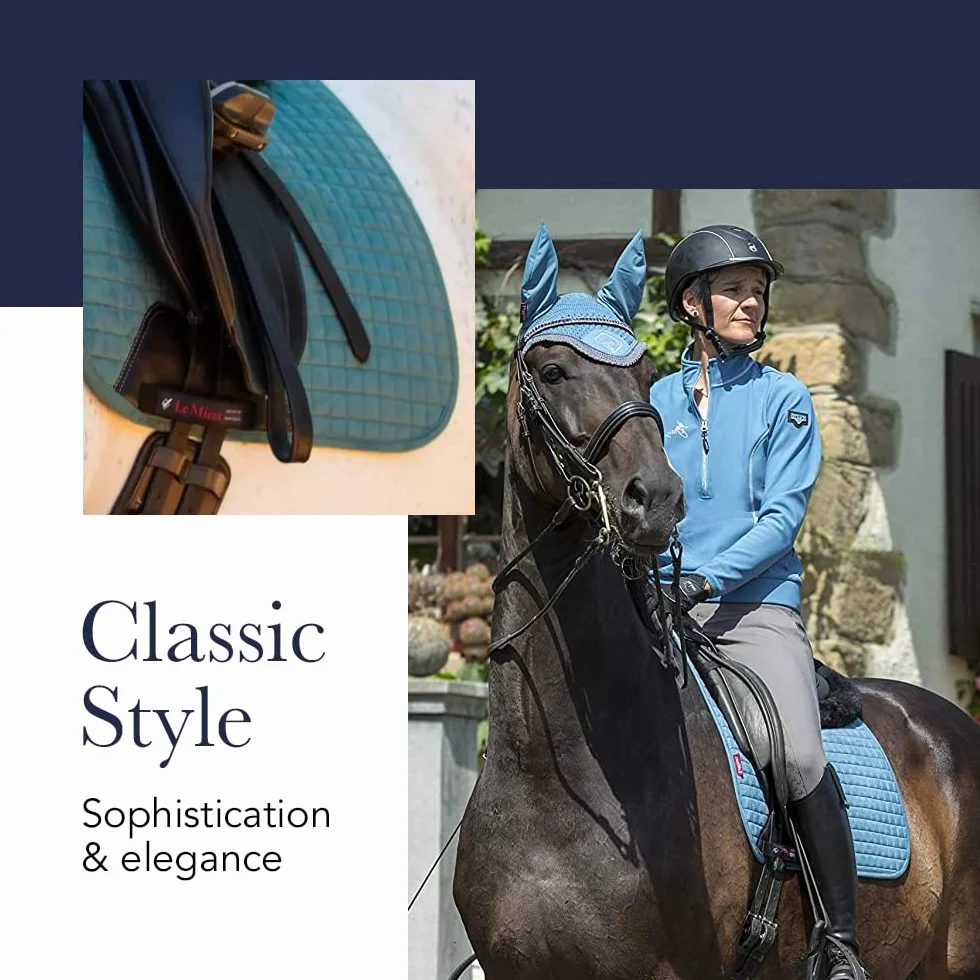 LeMieux Prosport Cotton Dressage Competition Square Alforja de aderezo, Unisex Adulto